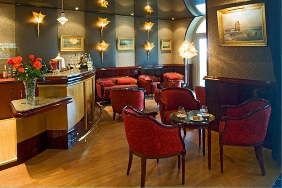hotel reception