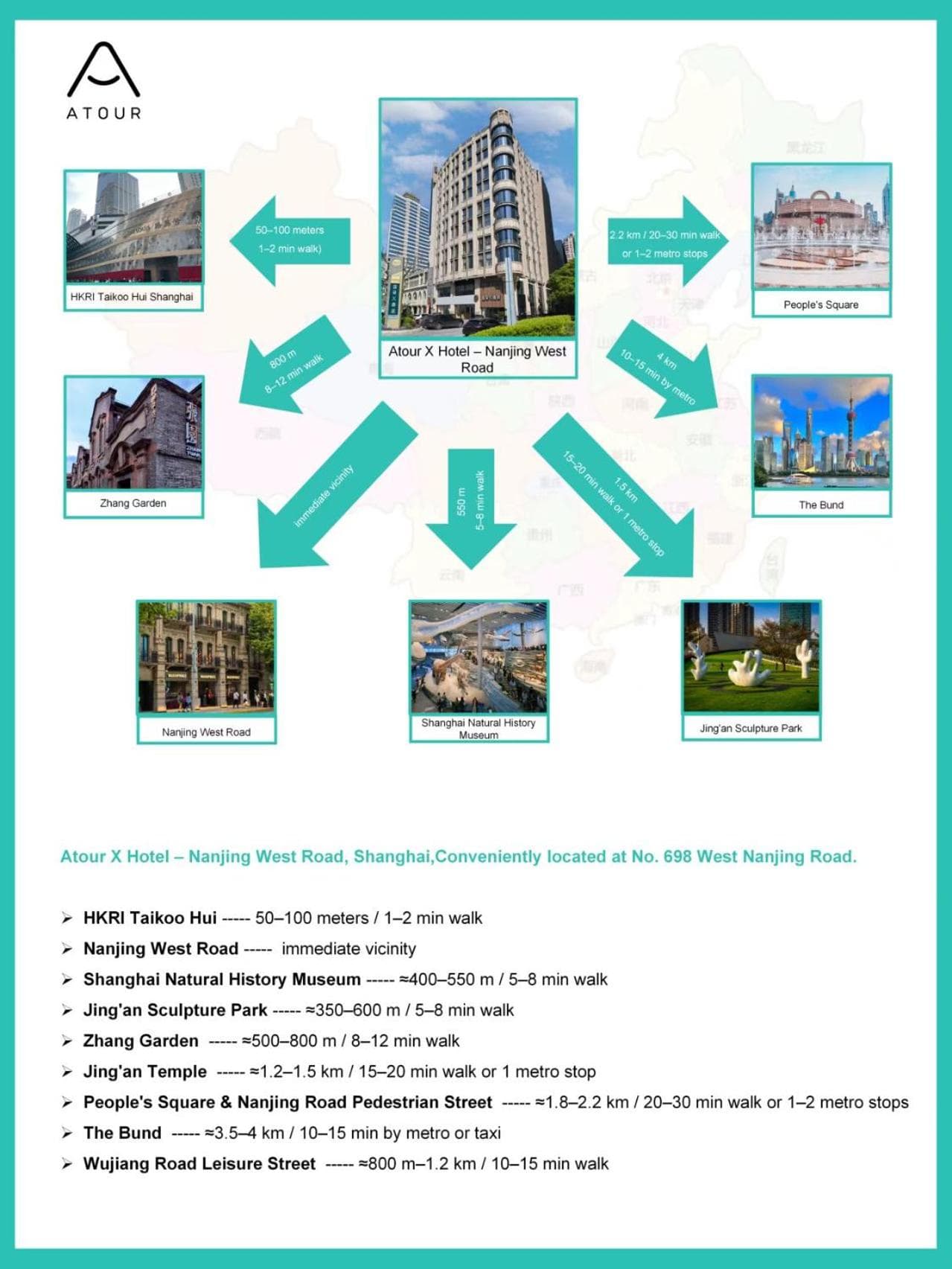 Atour X Hotel Nanjing West Road