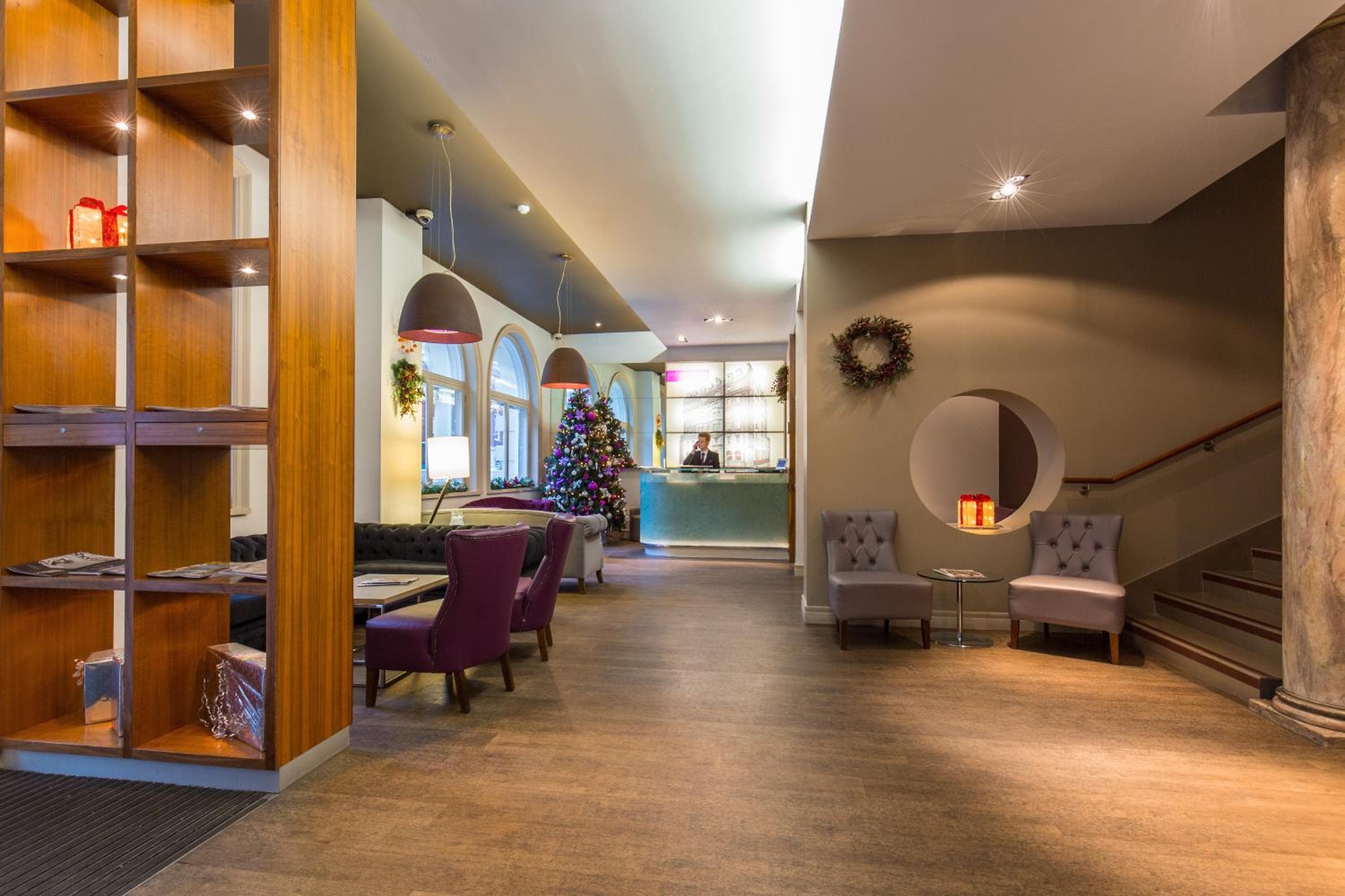 hotel reception