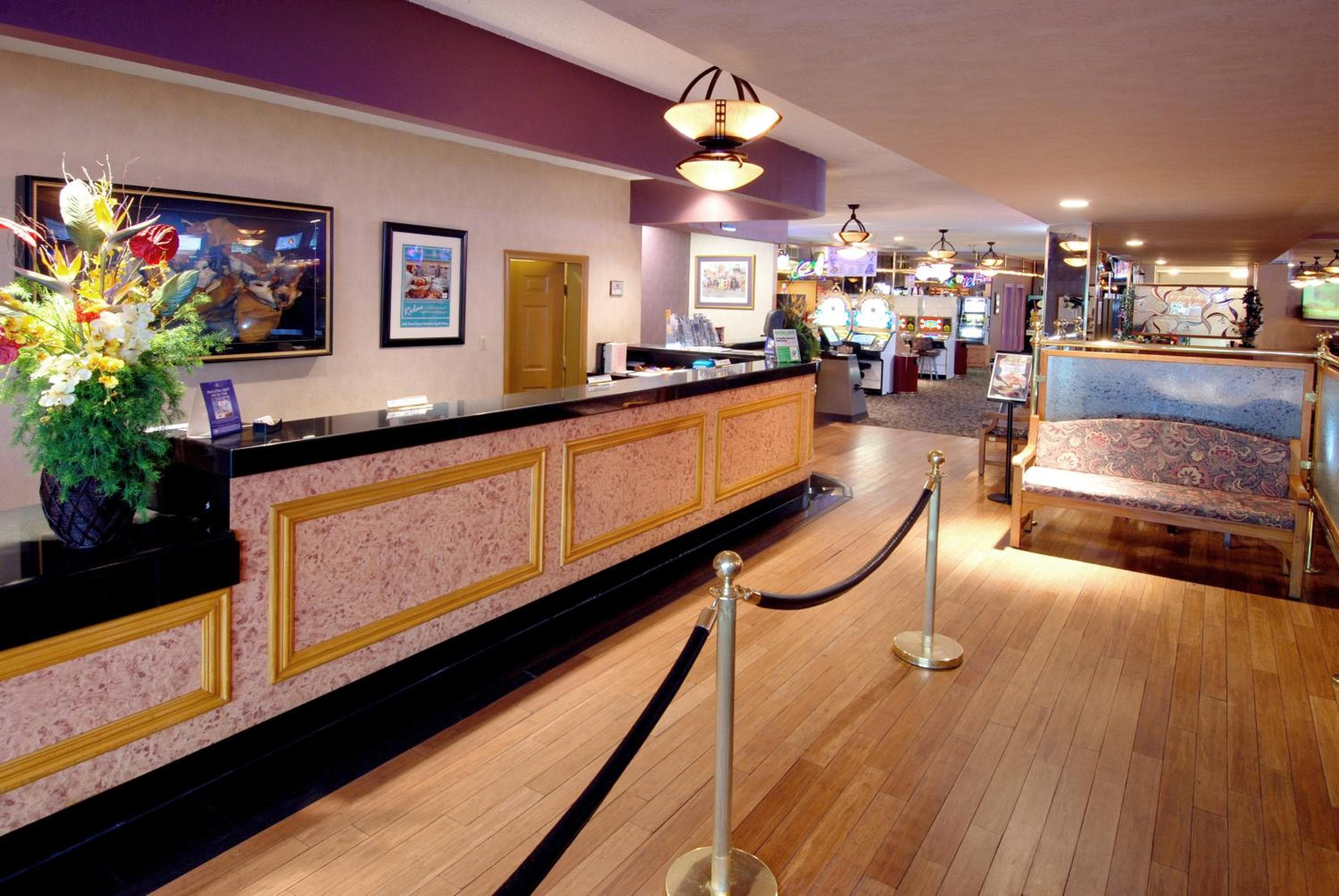 hotel reception