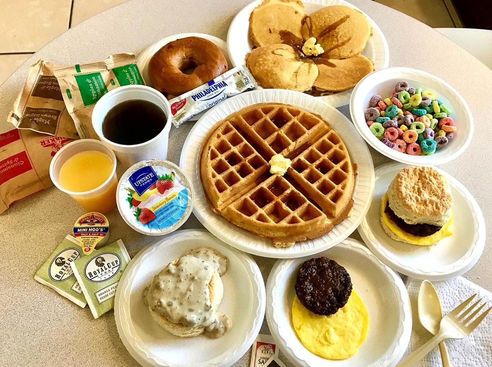 breakfast buffet