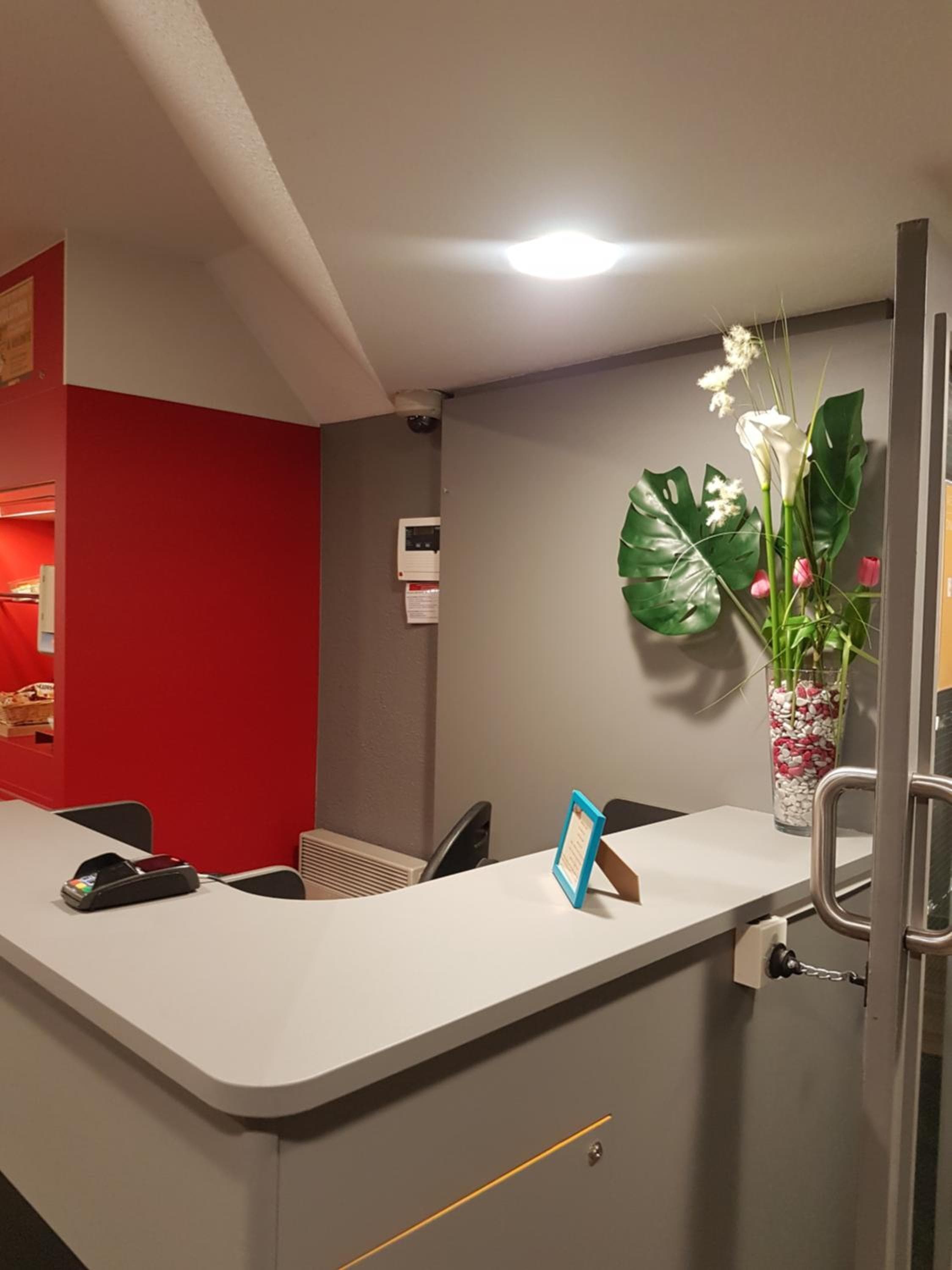 hotel reception