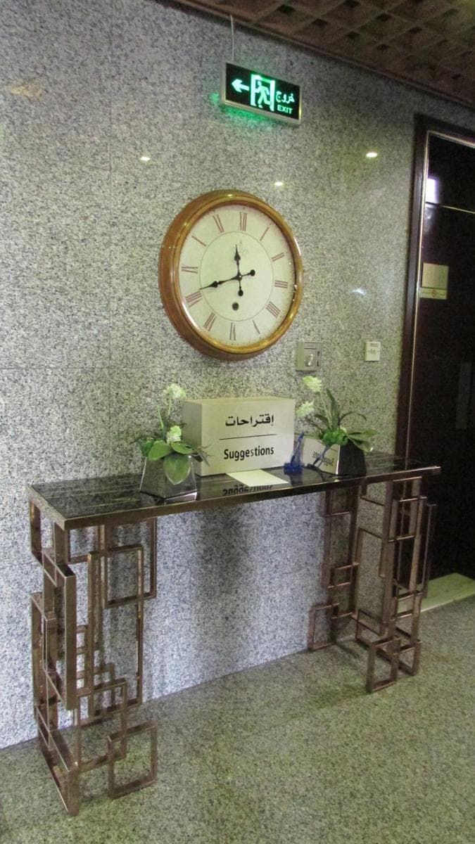 hotel reception