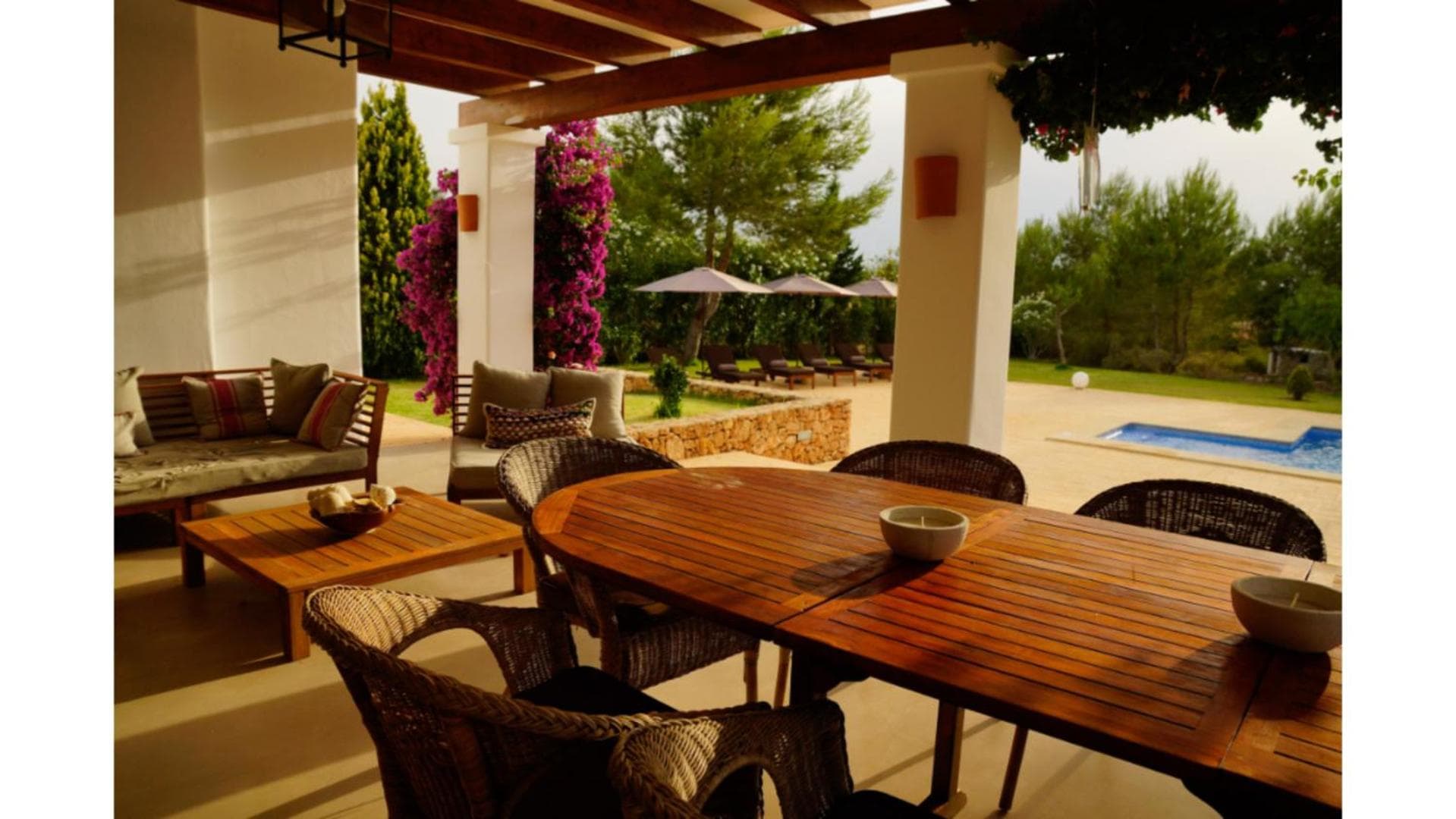 Villa Tegui is just a 15 min drive to Ibiza Town
