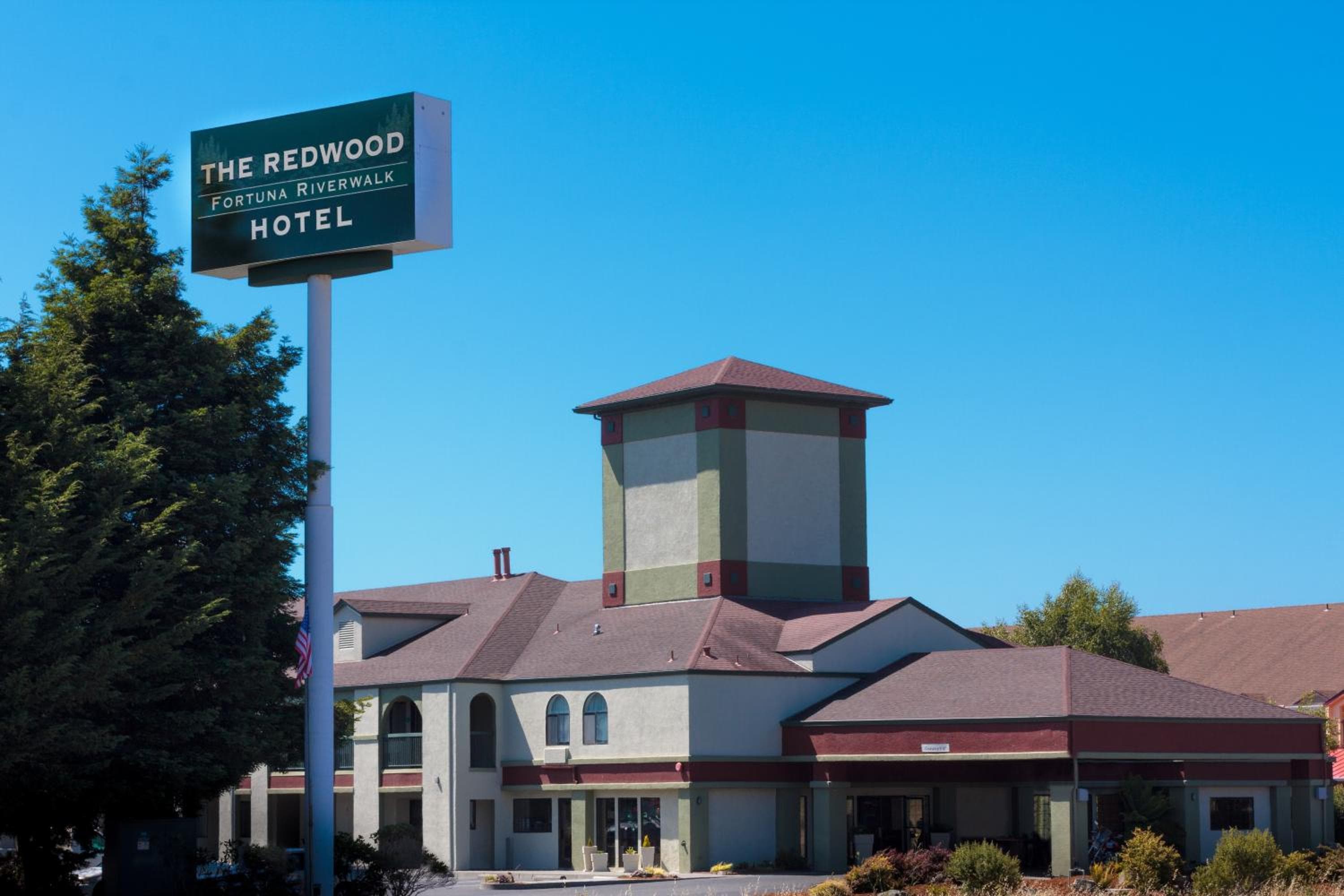 The Redwood Riverwalk, a boutique hotel
