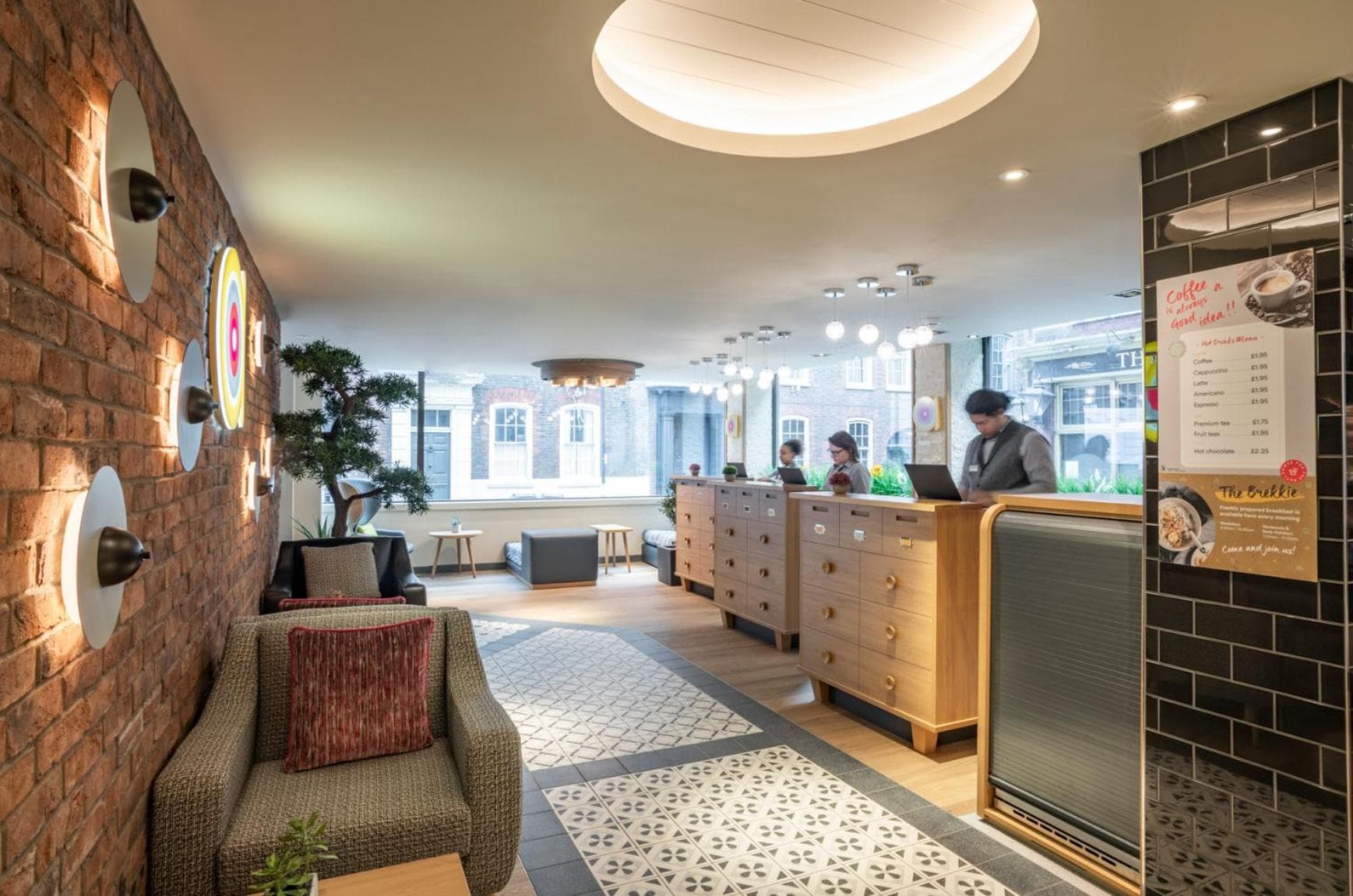 hotel reception