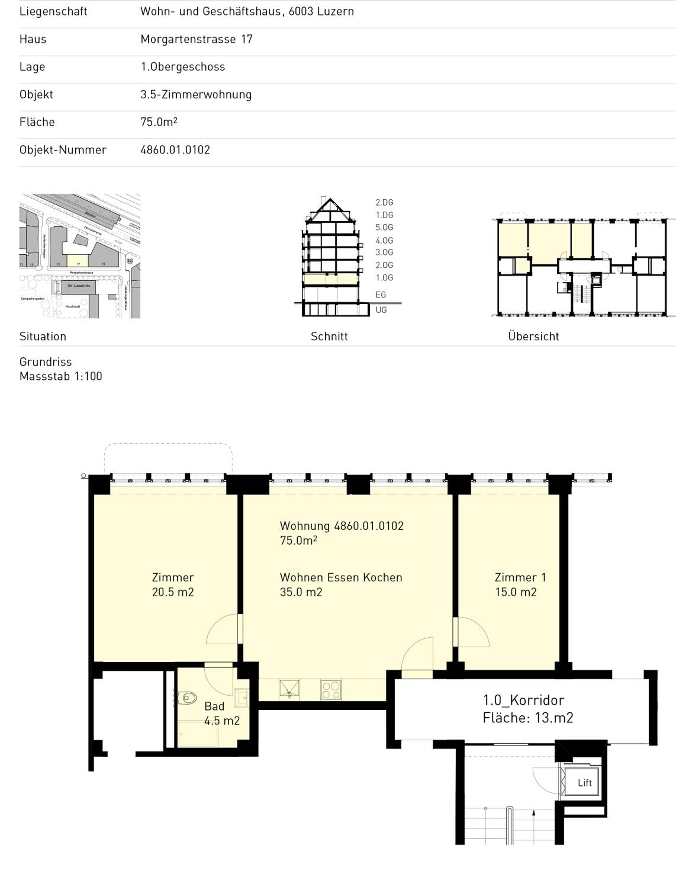 Neustadt Apartments managed by Hotel Central Luzern