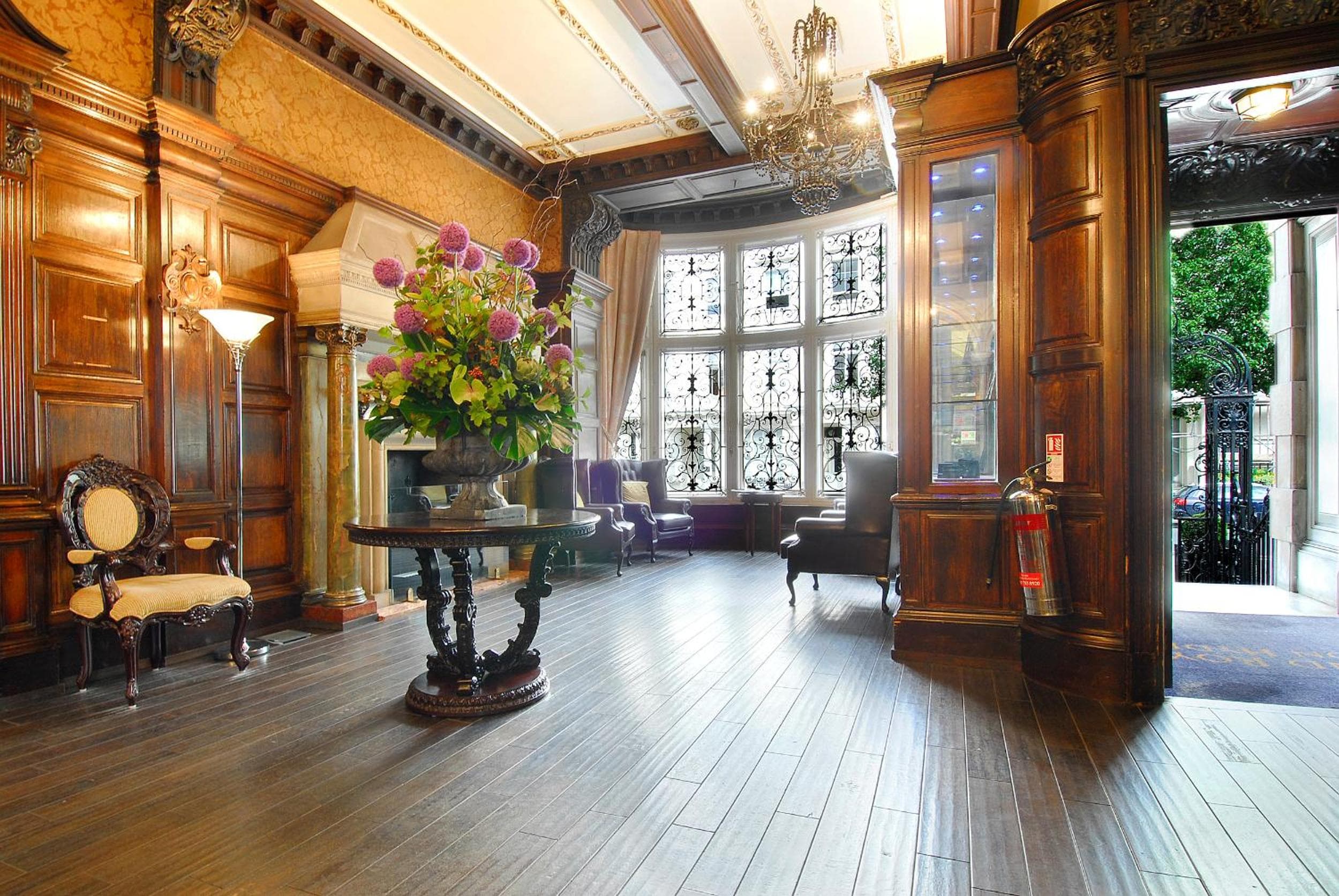 hotel reception