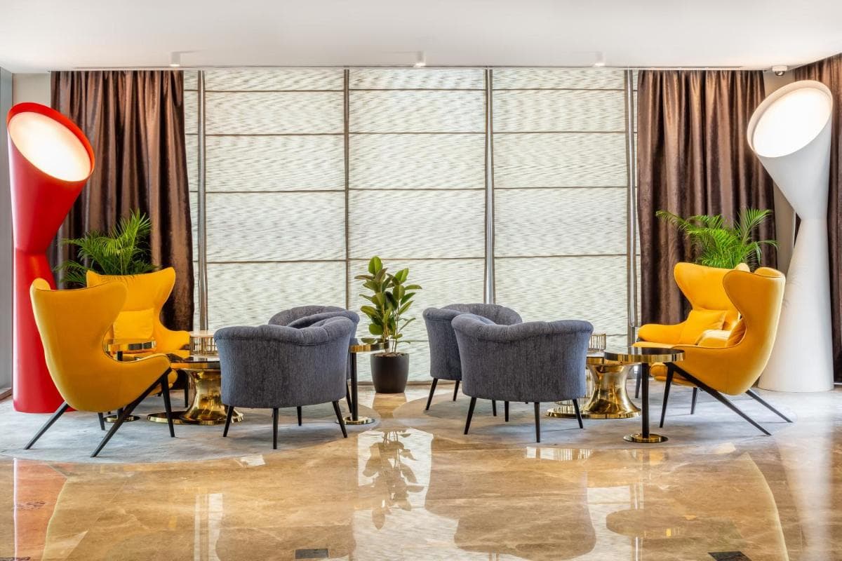 hotel reception