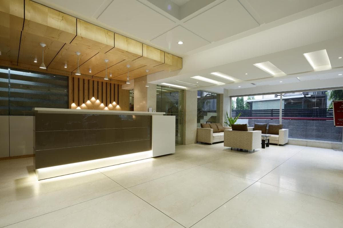 hotel reception