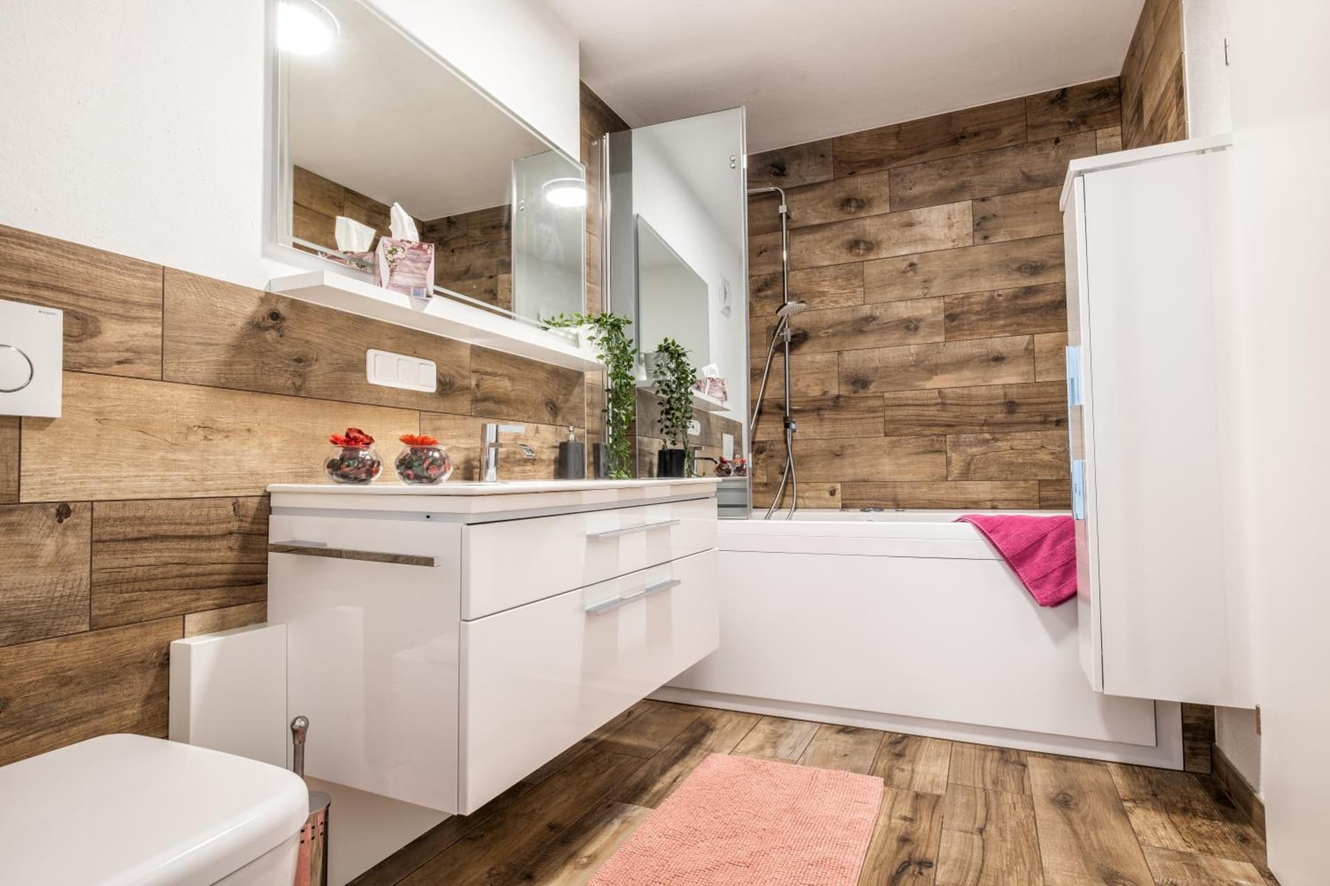Moderne Souterrain-Wohnung