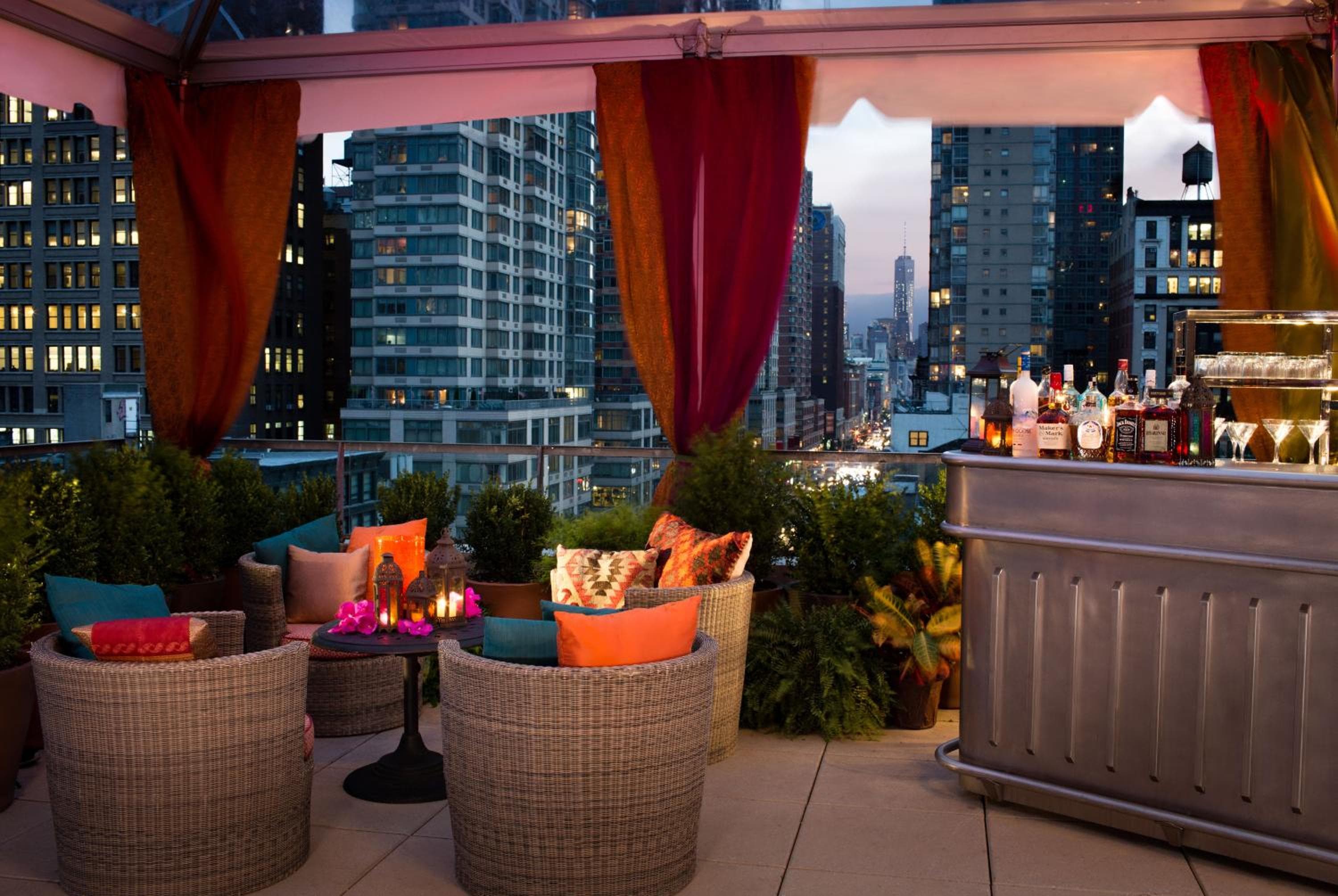 outdoor bar