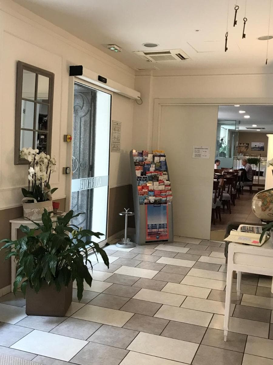hotel reception