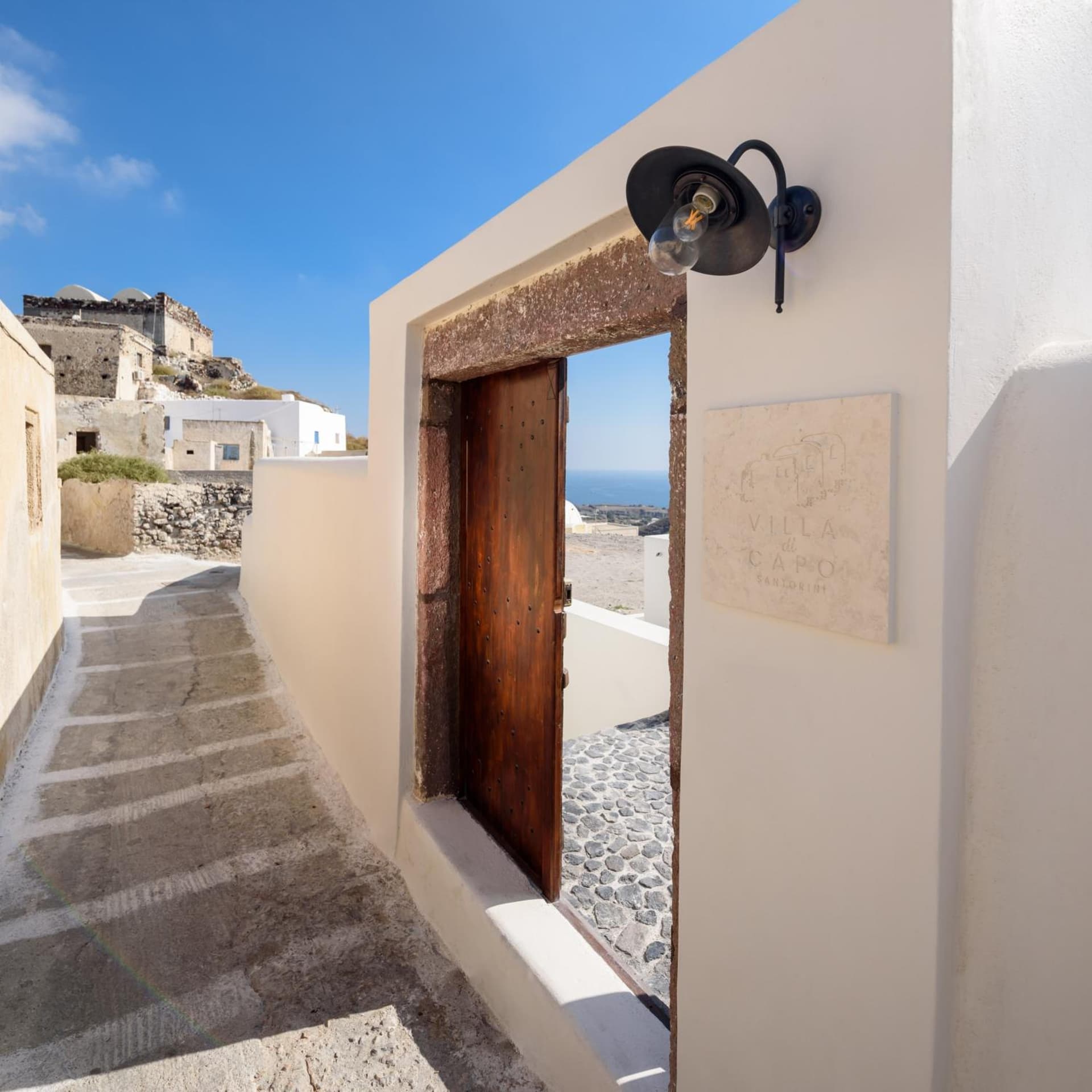 VILLA DI CAPO - Santorini Old Winery Luxury Villas