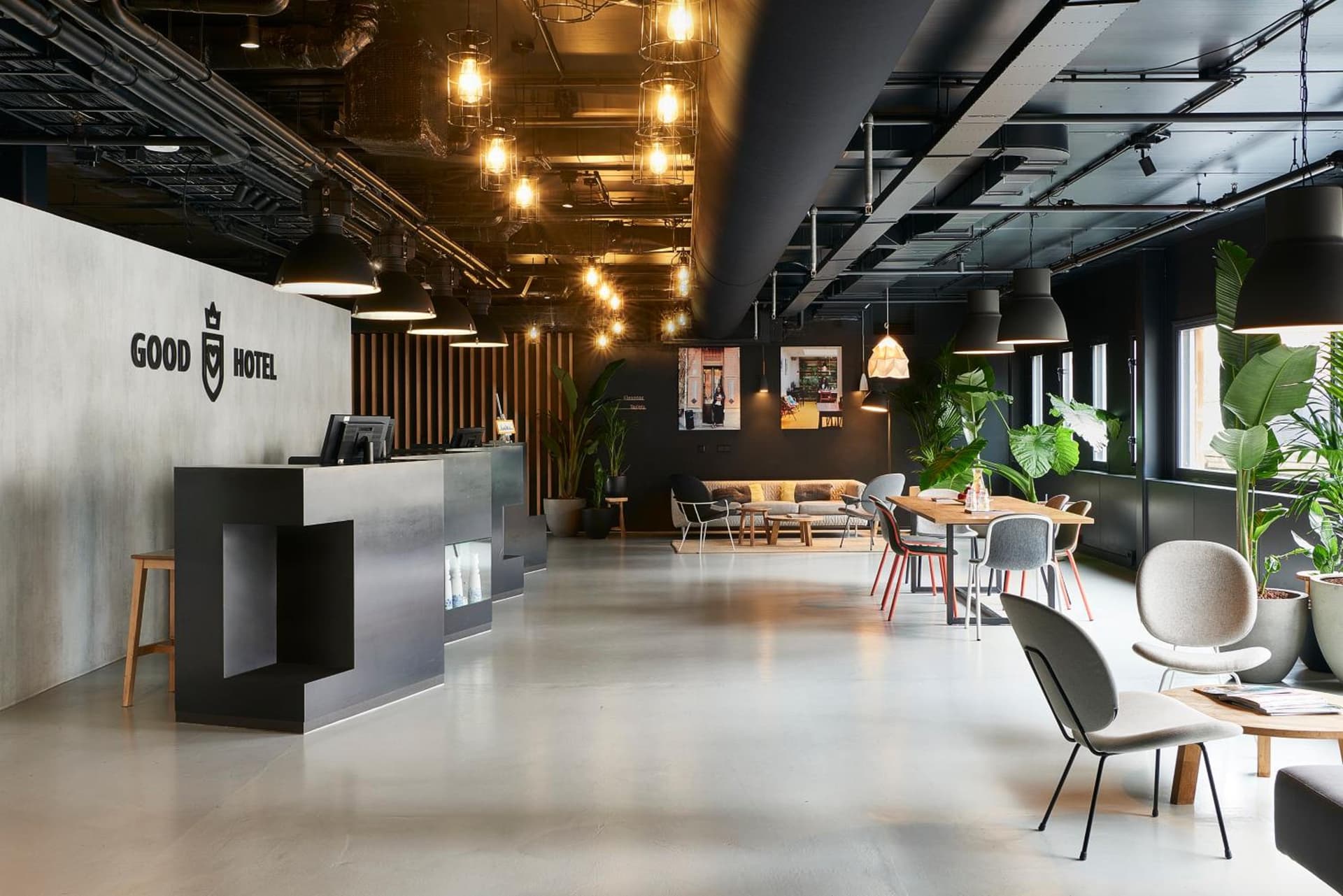 hotel reception