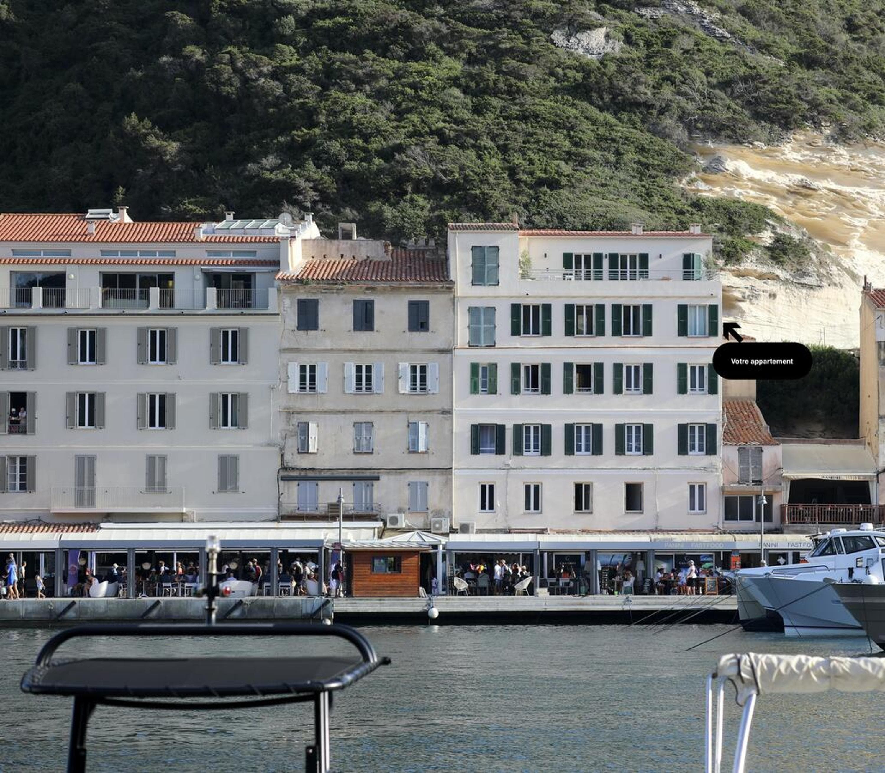 Superbe T3 sur la Marina de Bonifacio