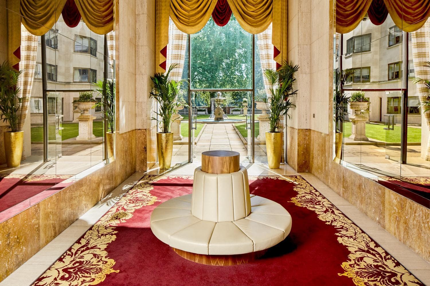 hotel reception