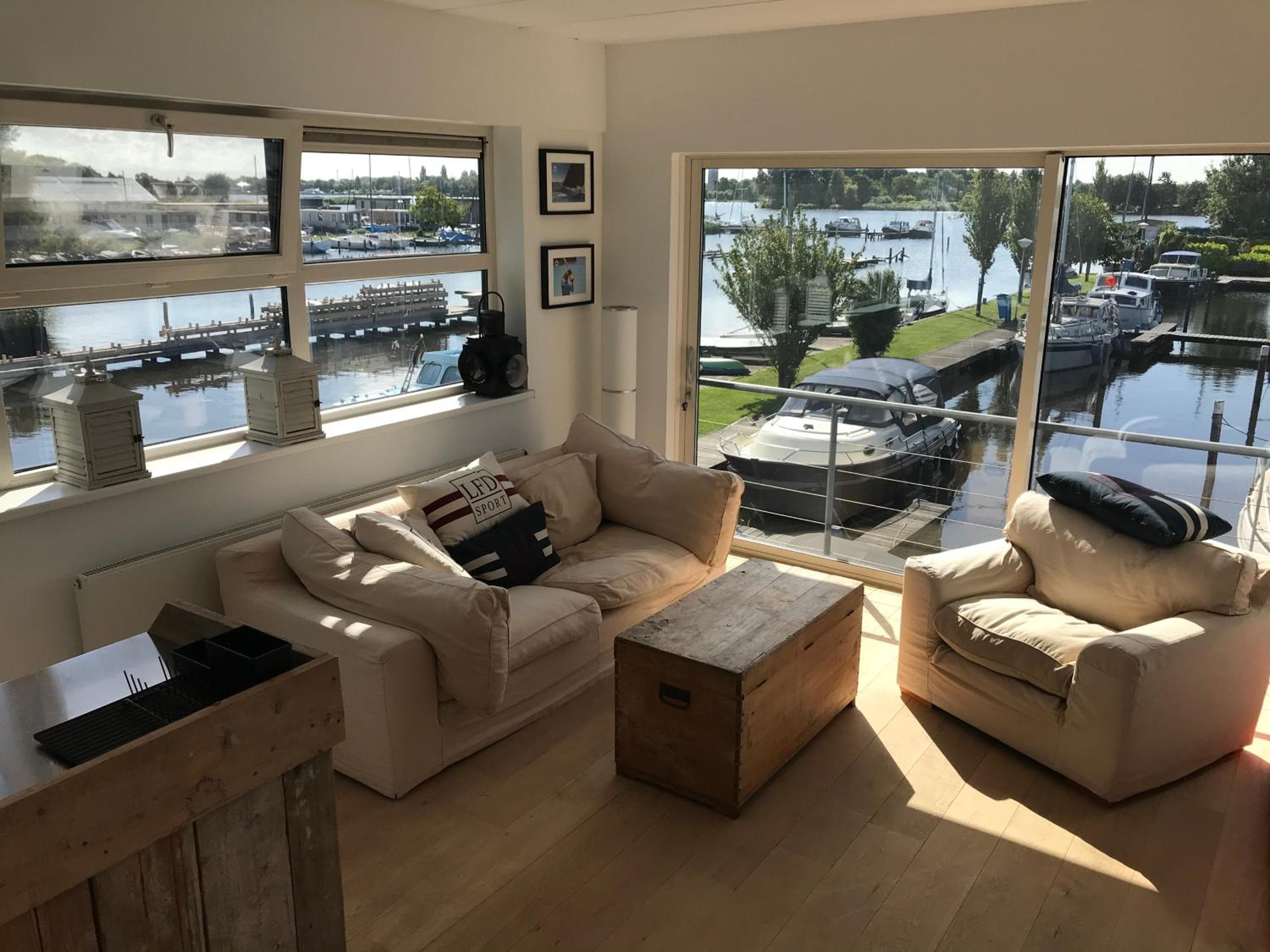 The Boathouse with boat