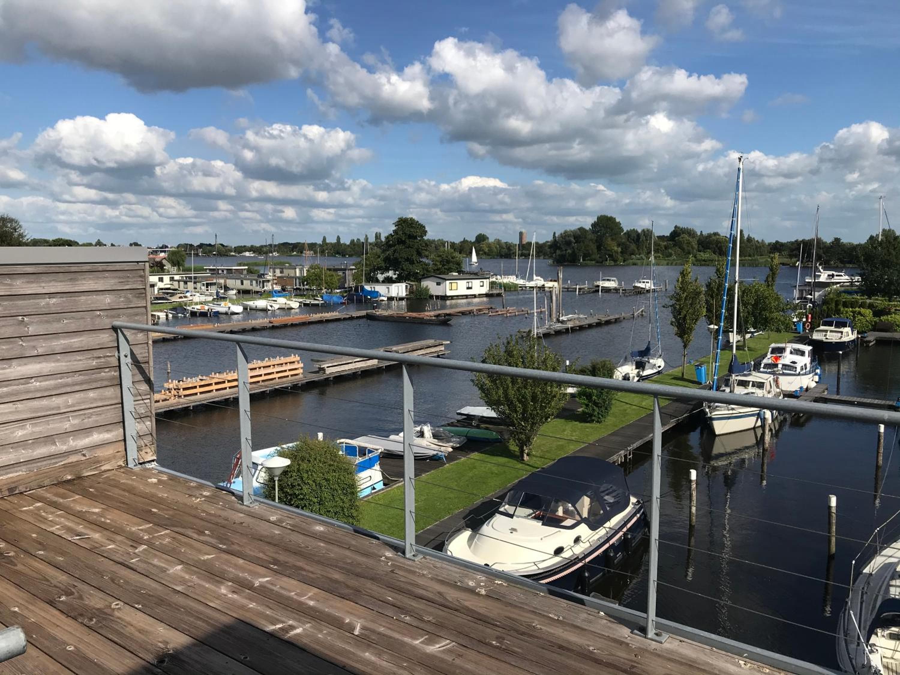 The Boathouse with boat