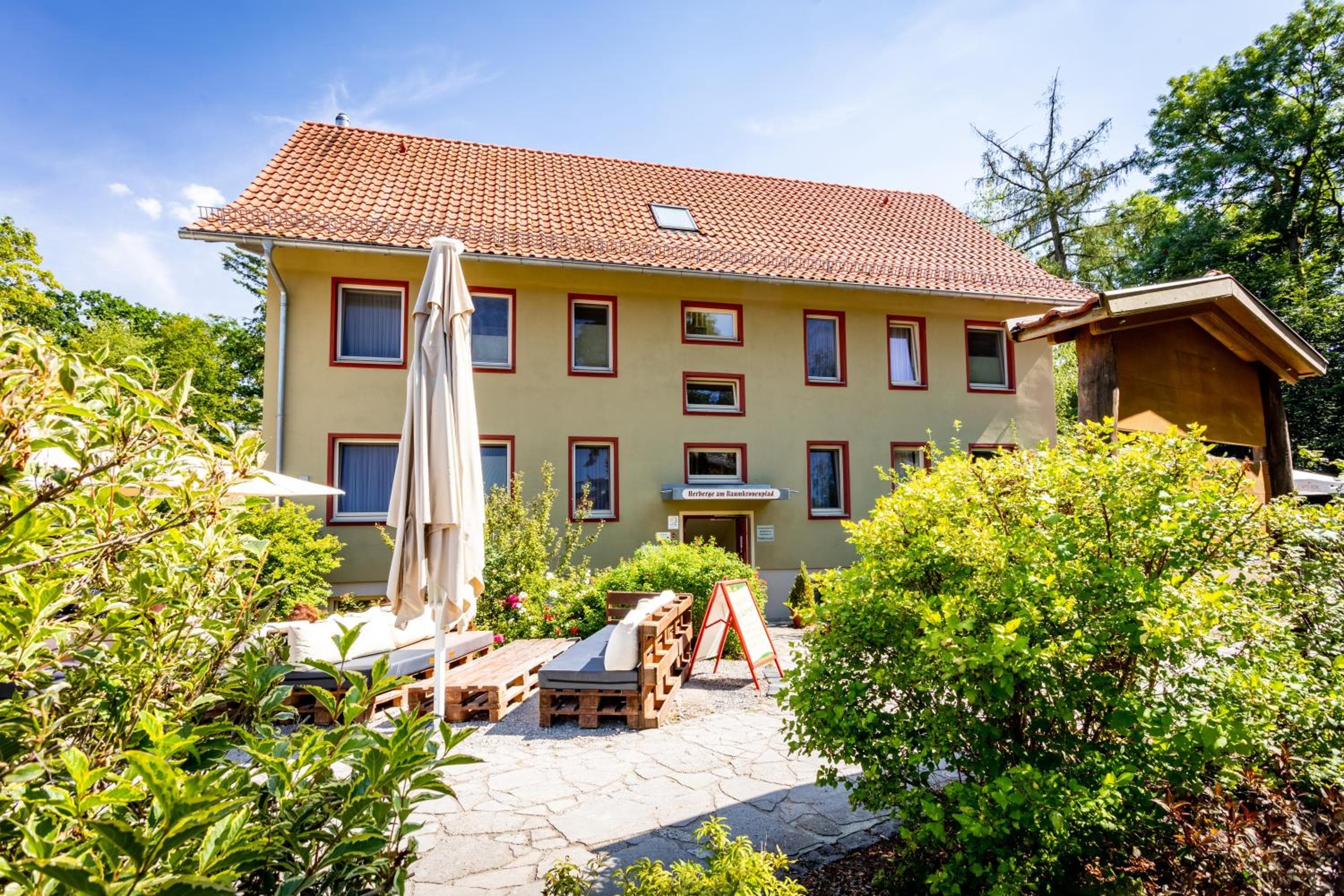 Forsthaus Thiemsburg im Nationalpark Hainich