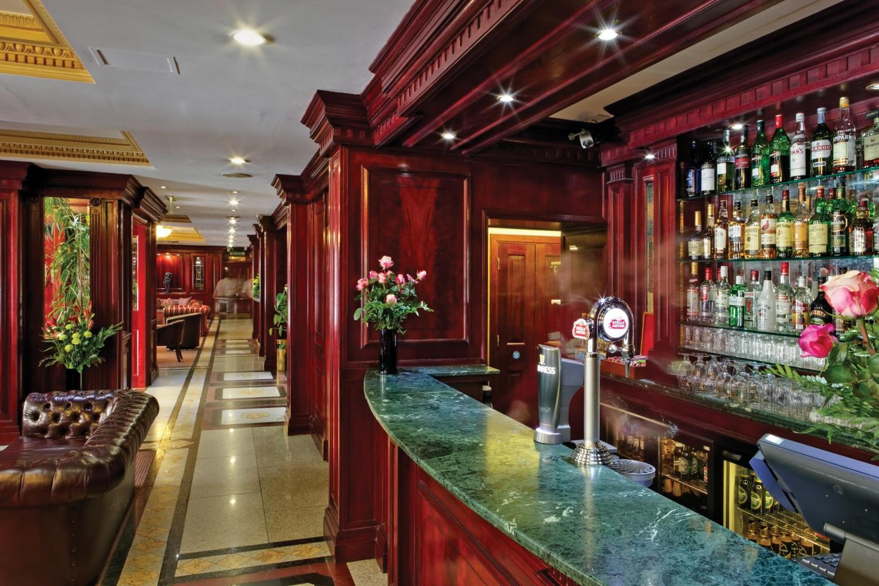 hotel reception