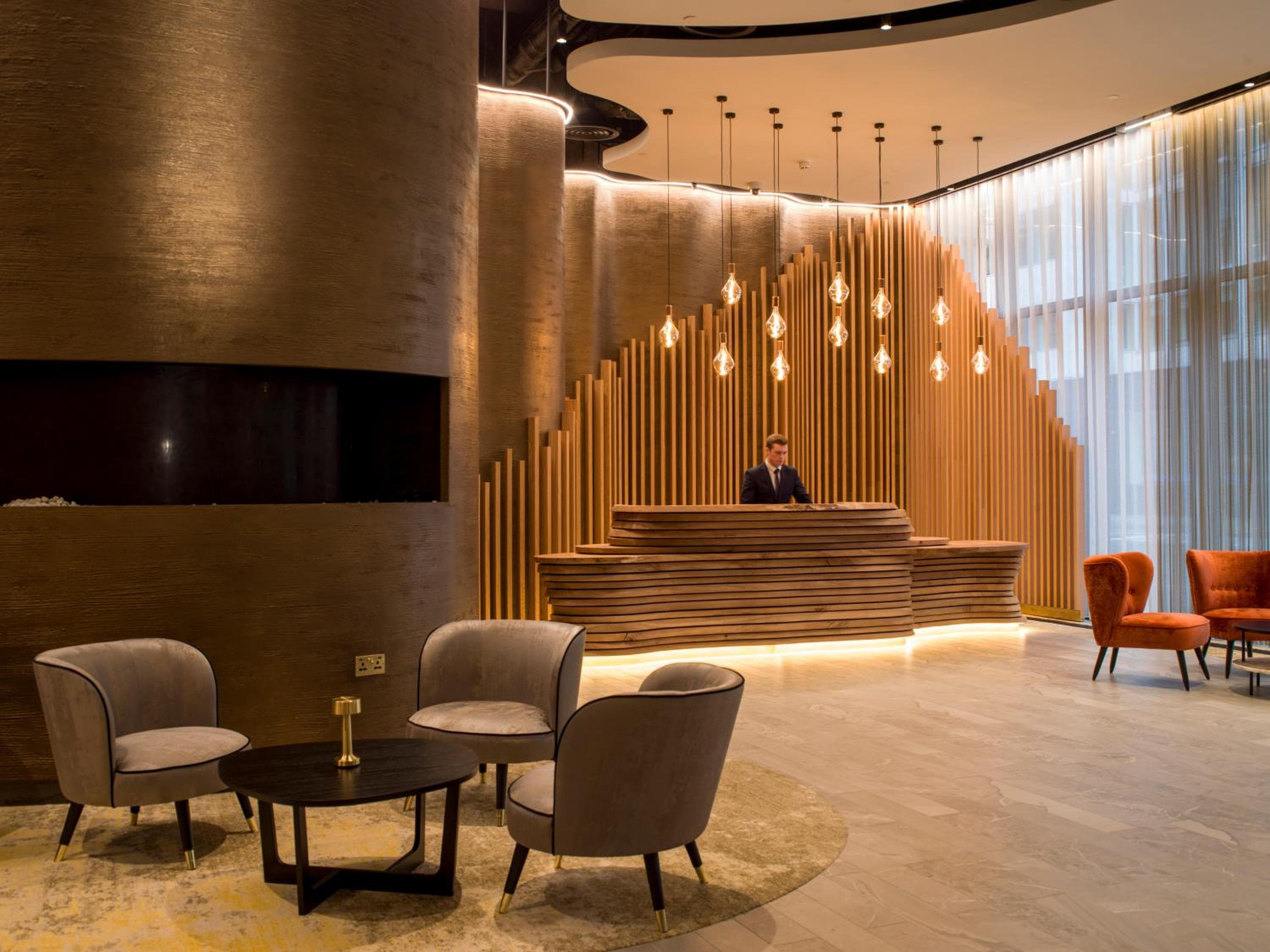 hotel reception