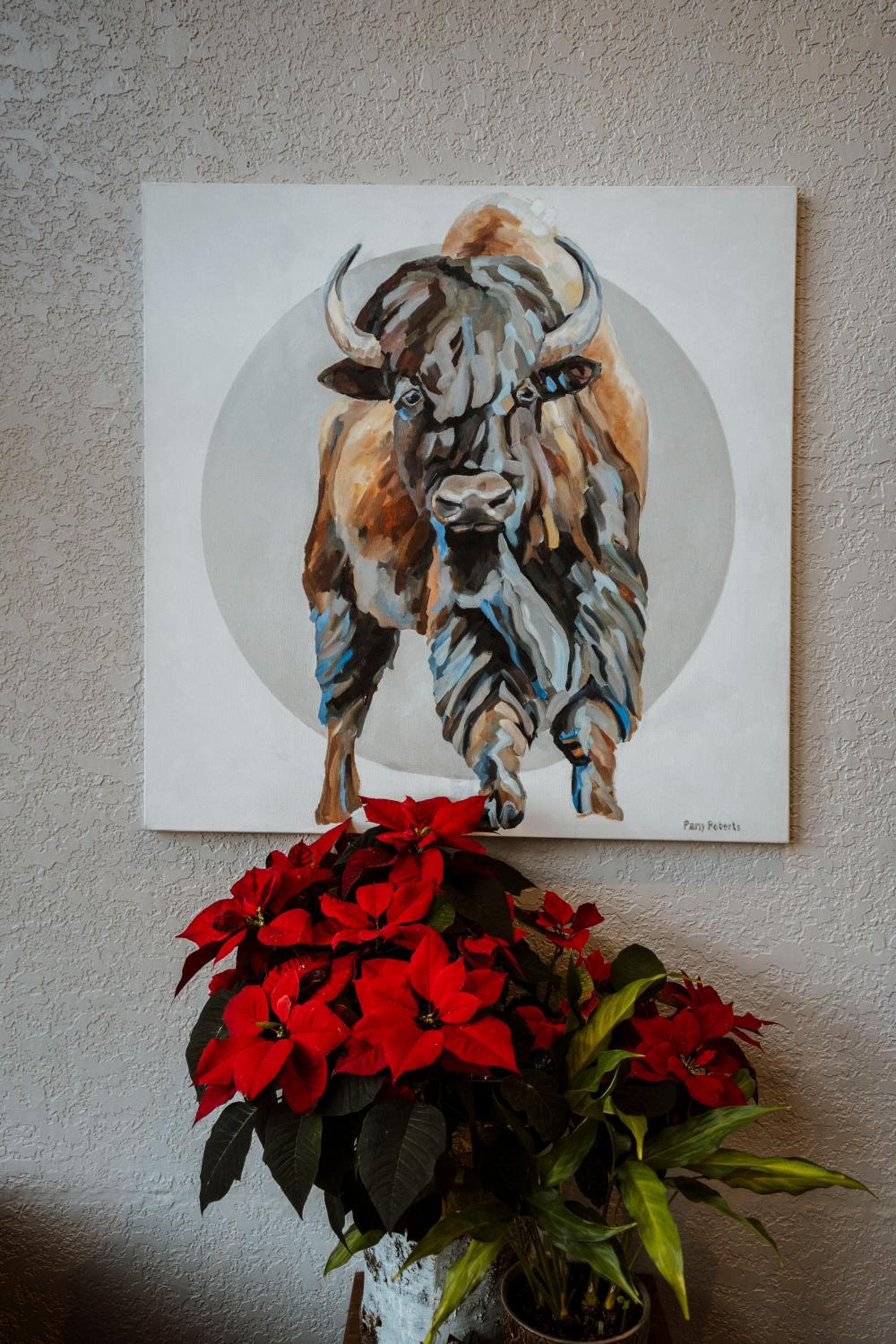 A Bear and Bison Country Inn