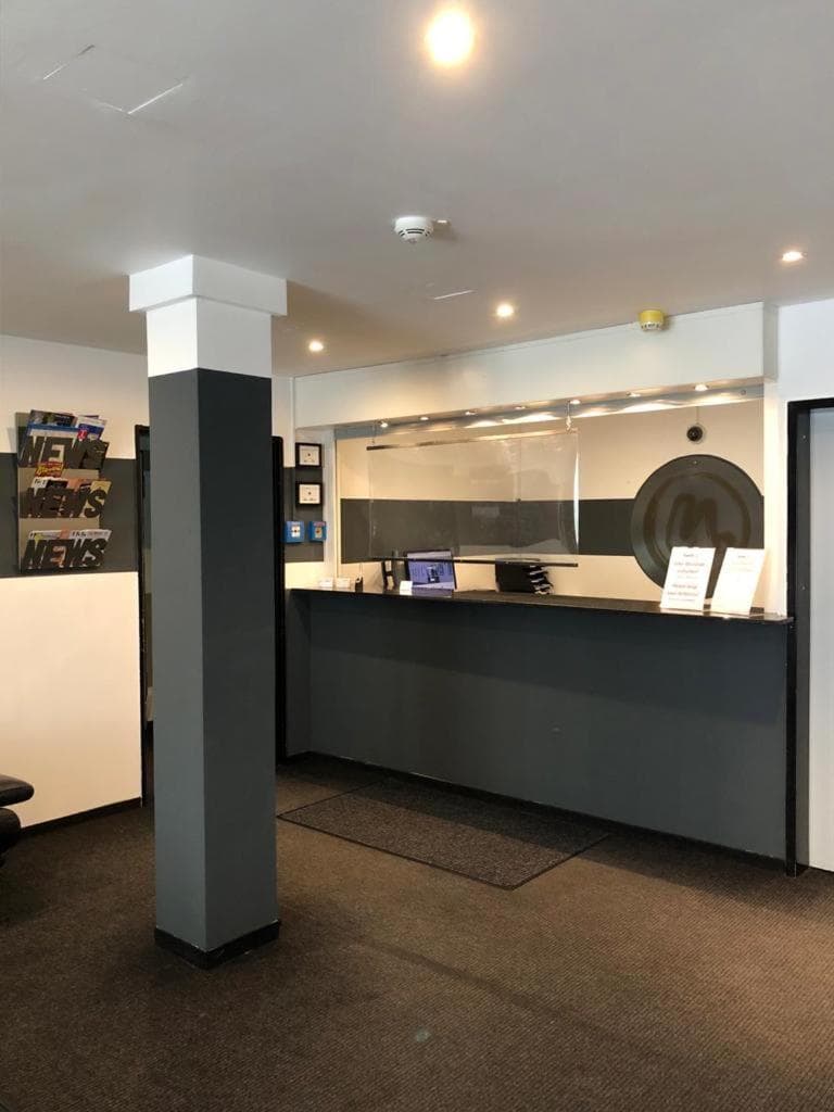 hotel reception