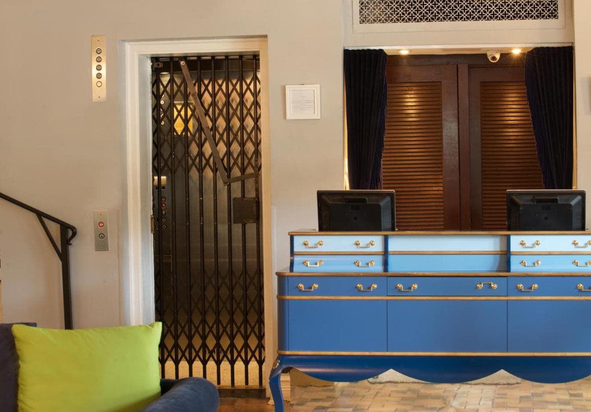 hotel reception