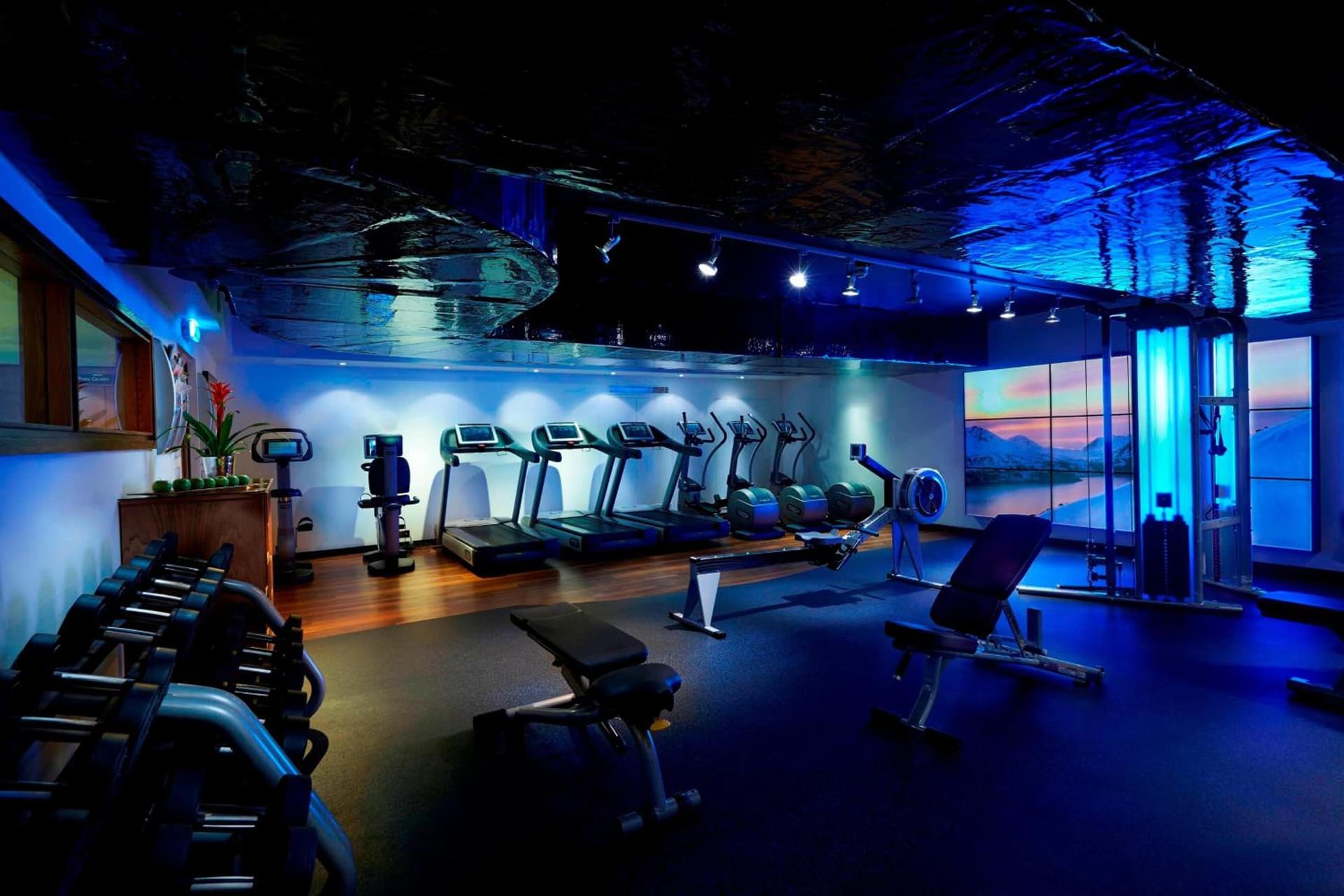 fitness center