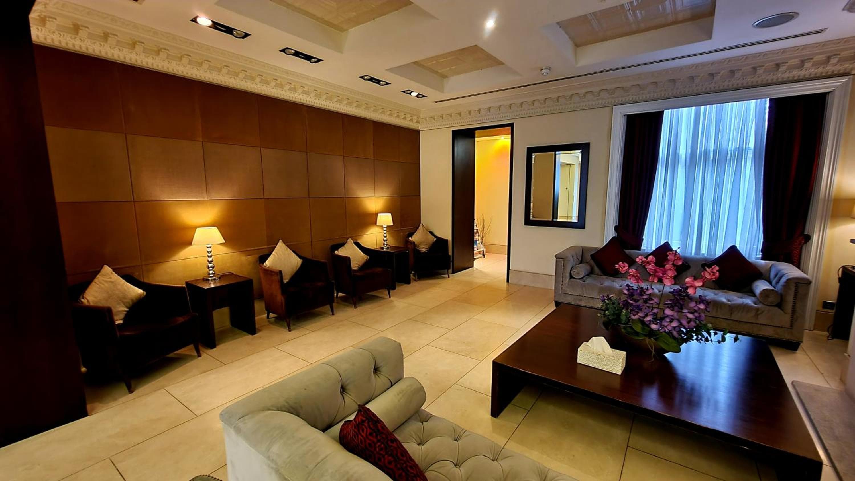 hotel reception