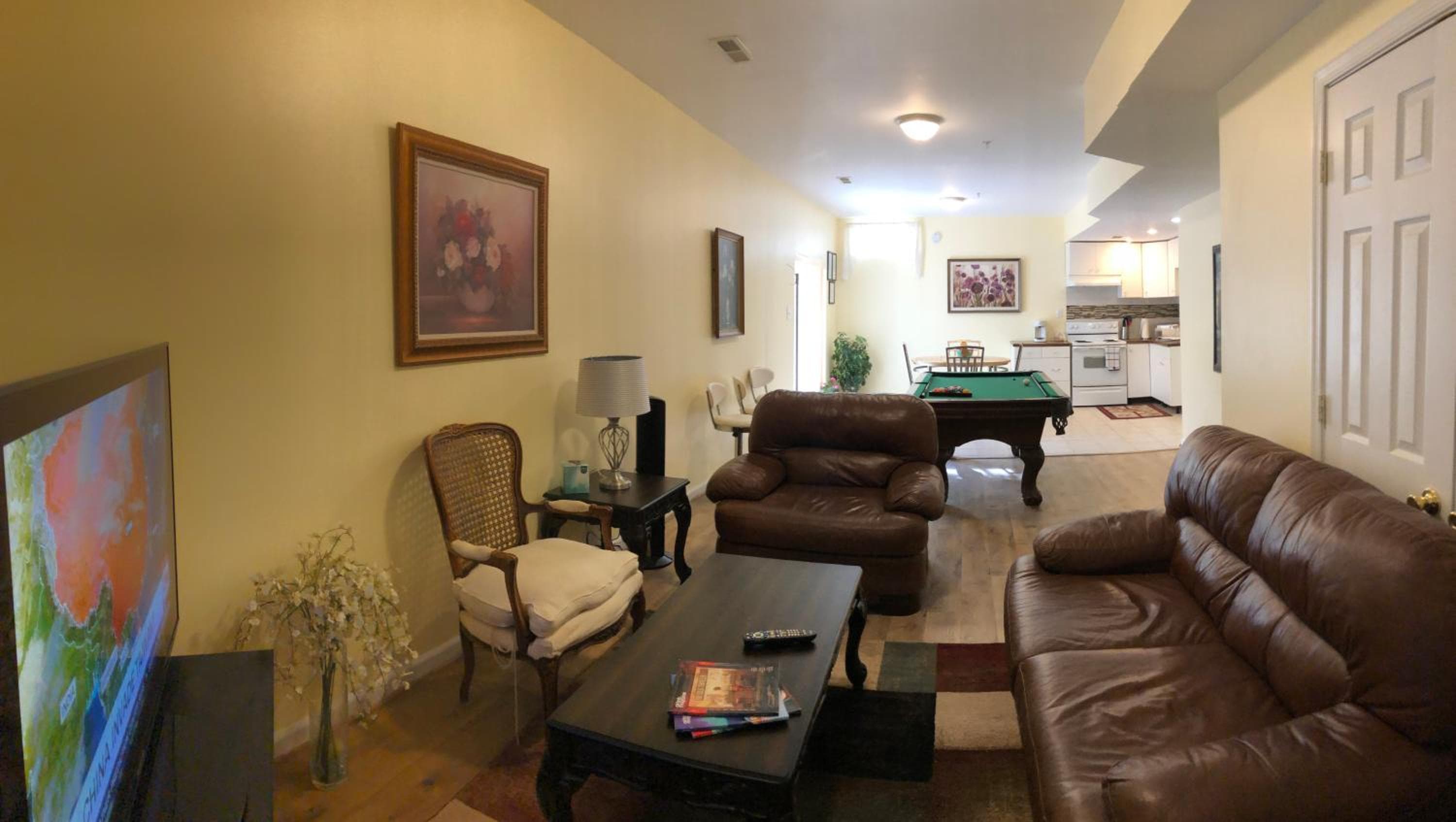 Two bedroom apartment in single family home