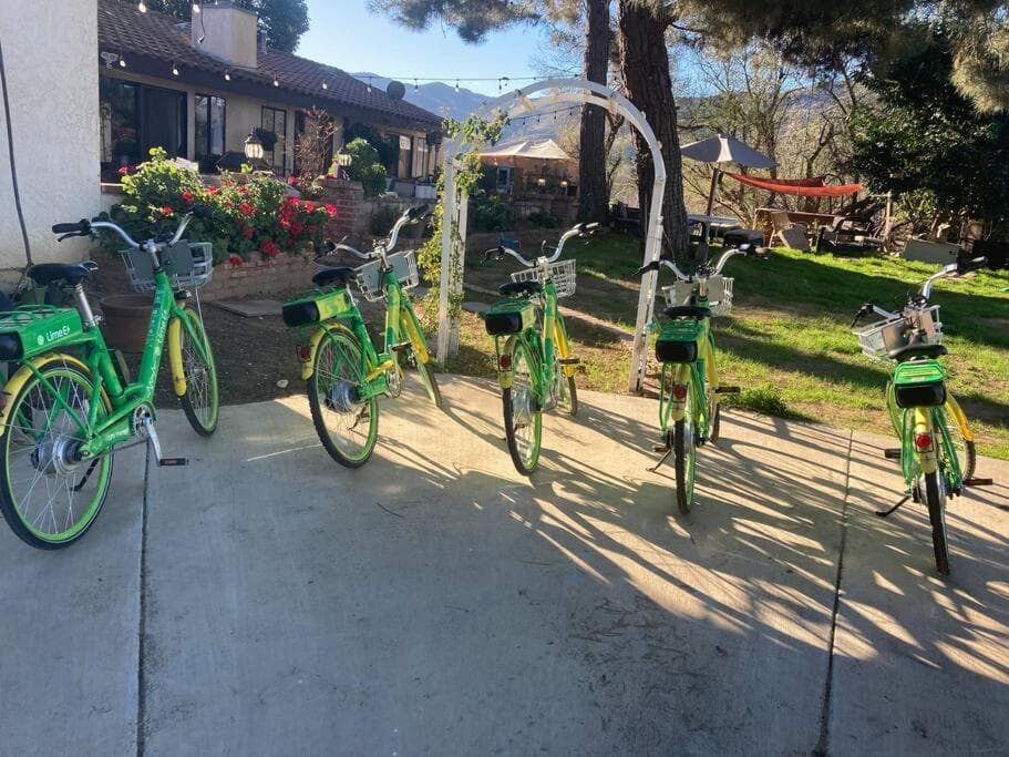 Ranch Style Home w/ Bikes! Heart of Wine Country
