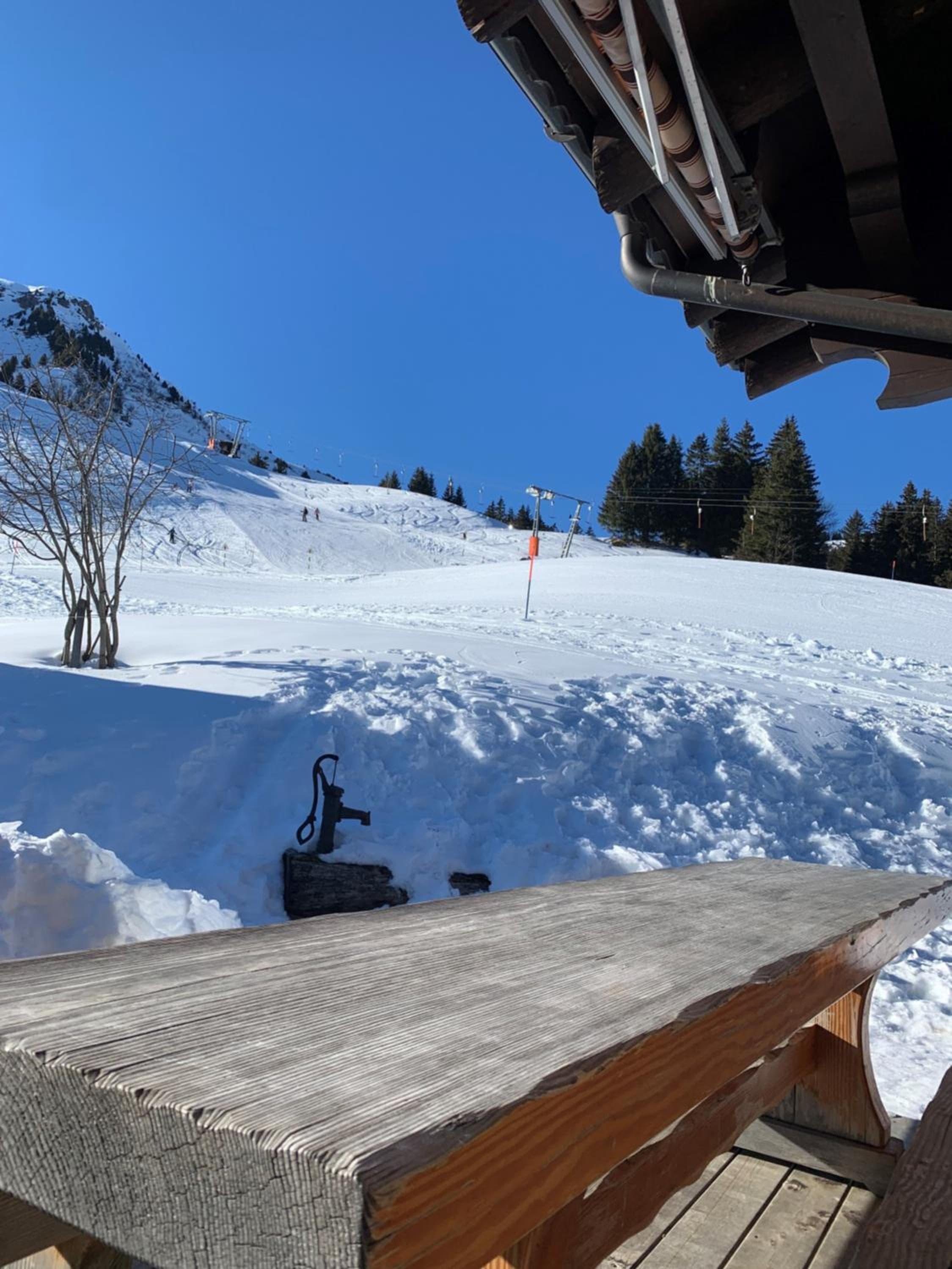 Chalet à la montagne