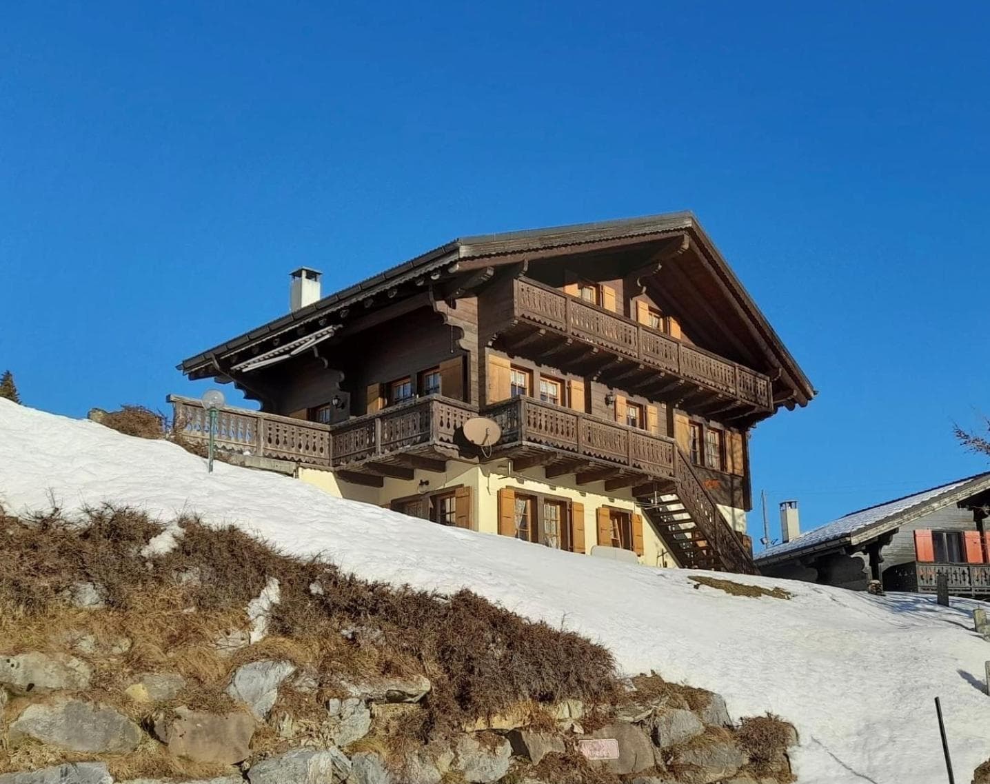Chalet à la montagne