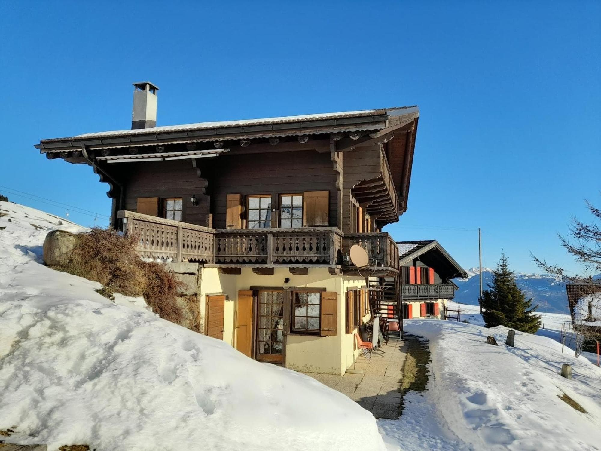 Chalet à la montagne