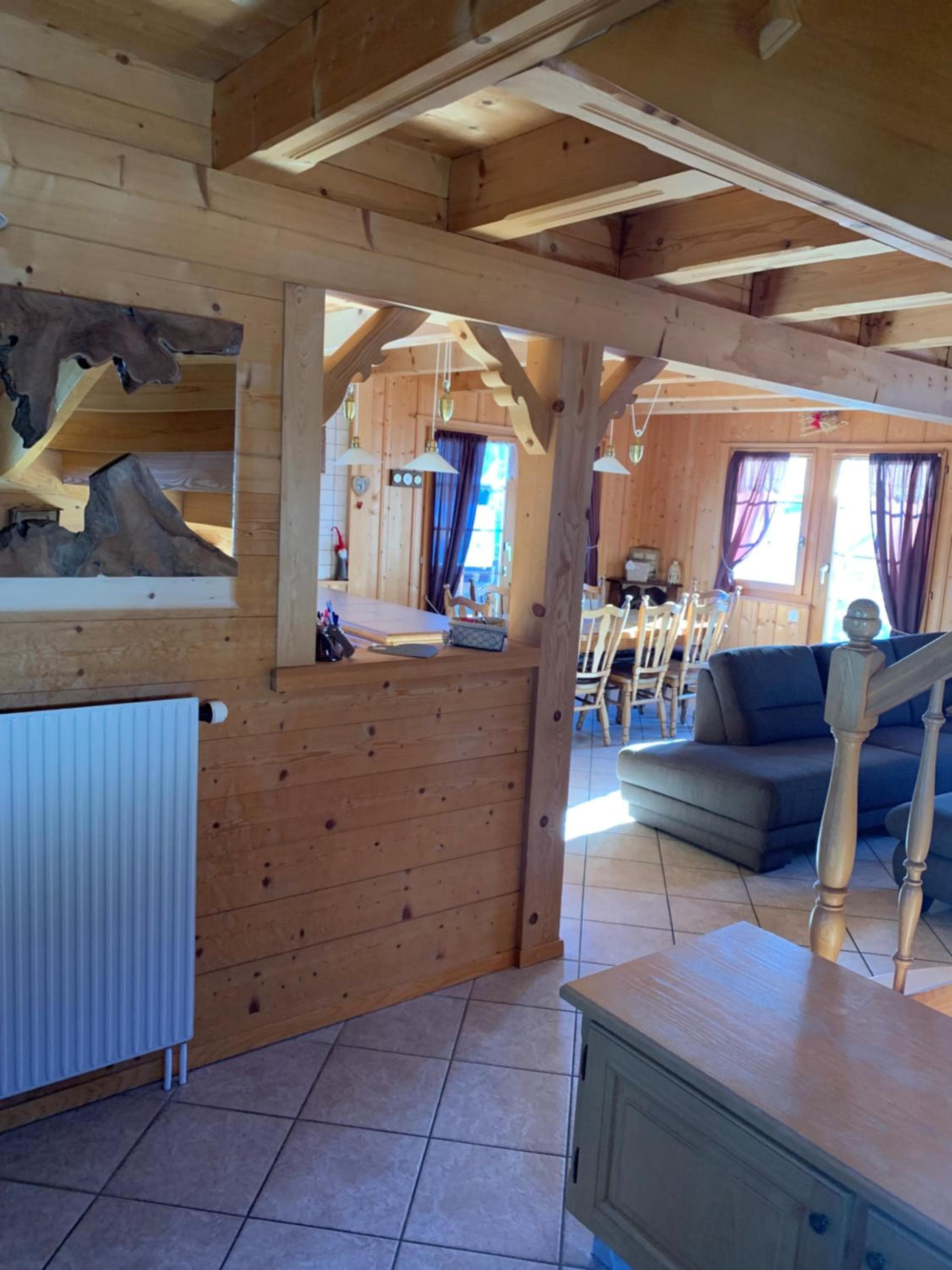 Chalet à la montagne