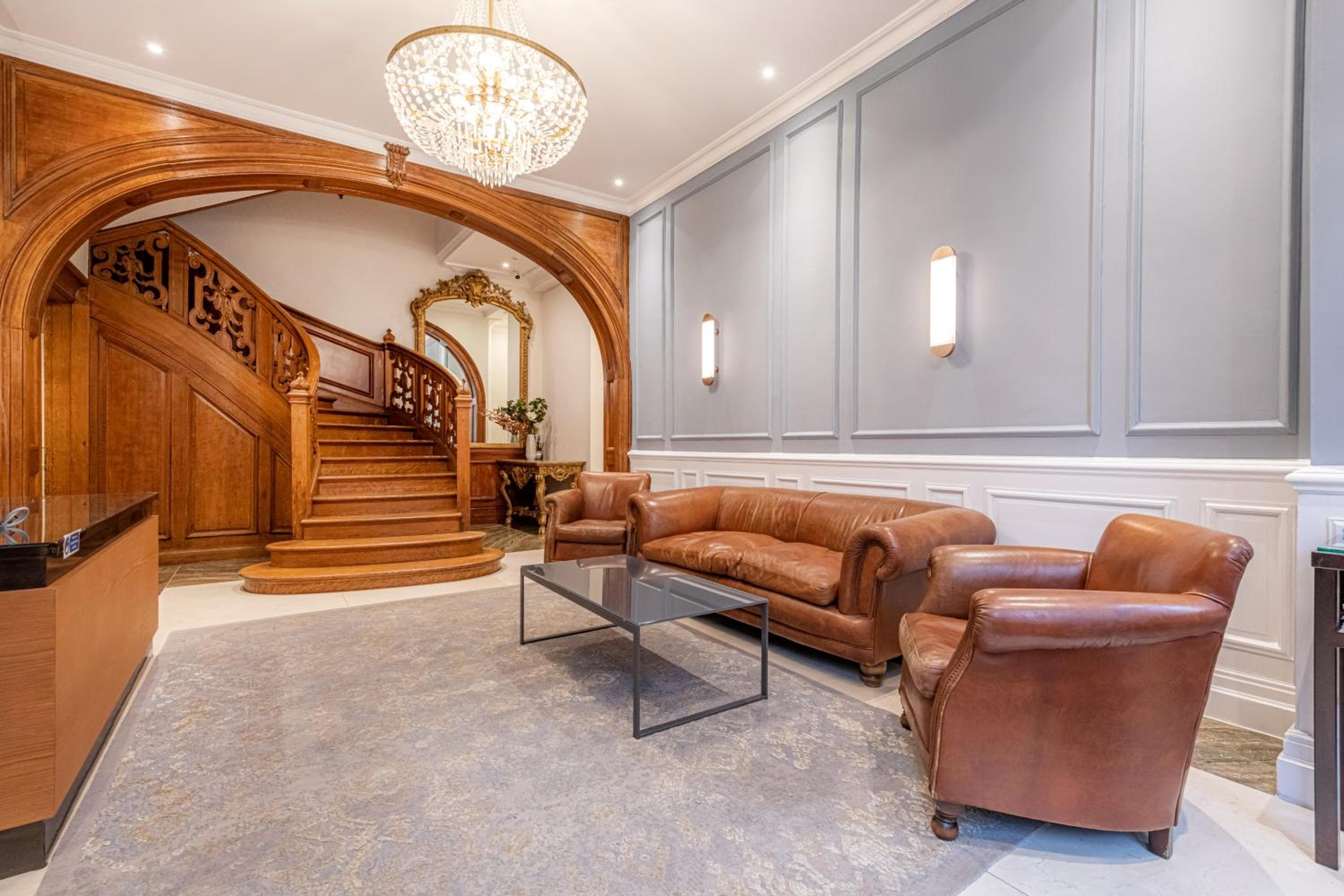hotel reception