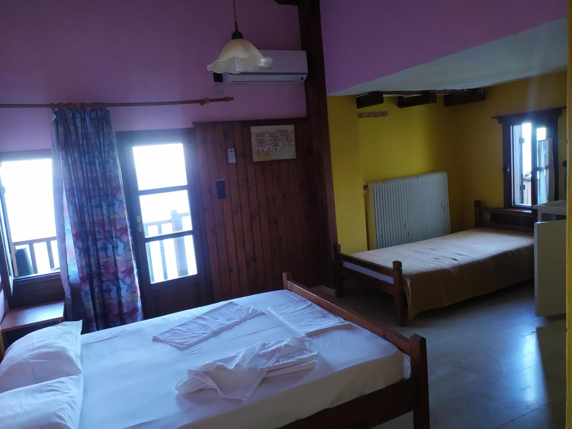Triple studio room in Mylopotamos Beach
