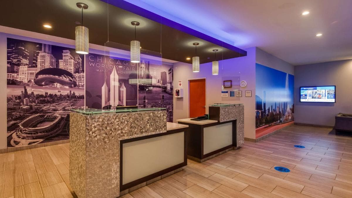 hotel reception