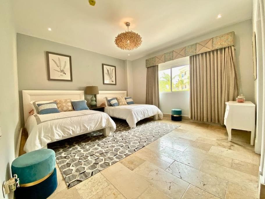 Stylish Lux Beach Condo Aquamarina Cap Cana