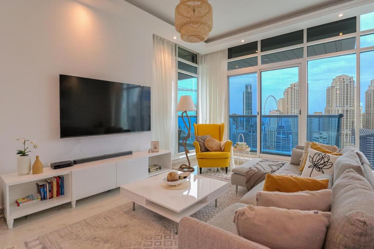 HiGuests - Charming Apartment with Marina and Dubai Eye views