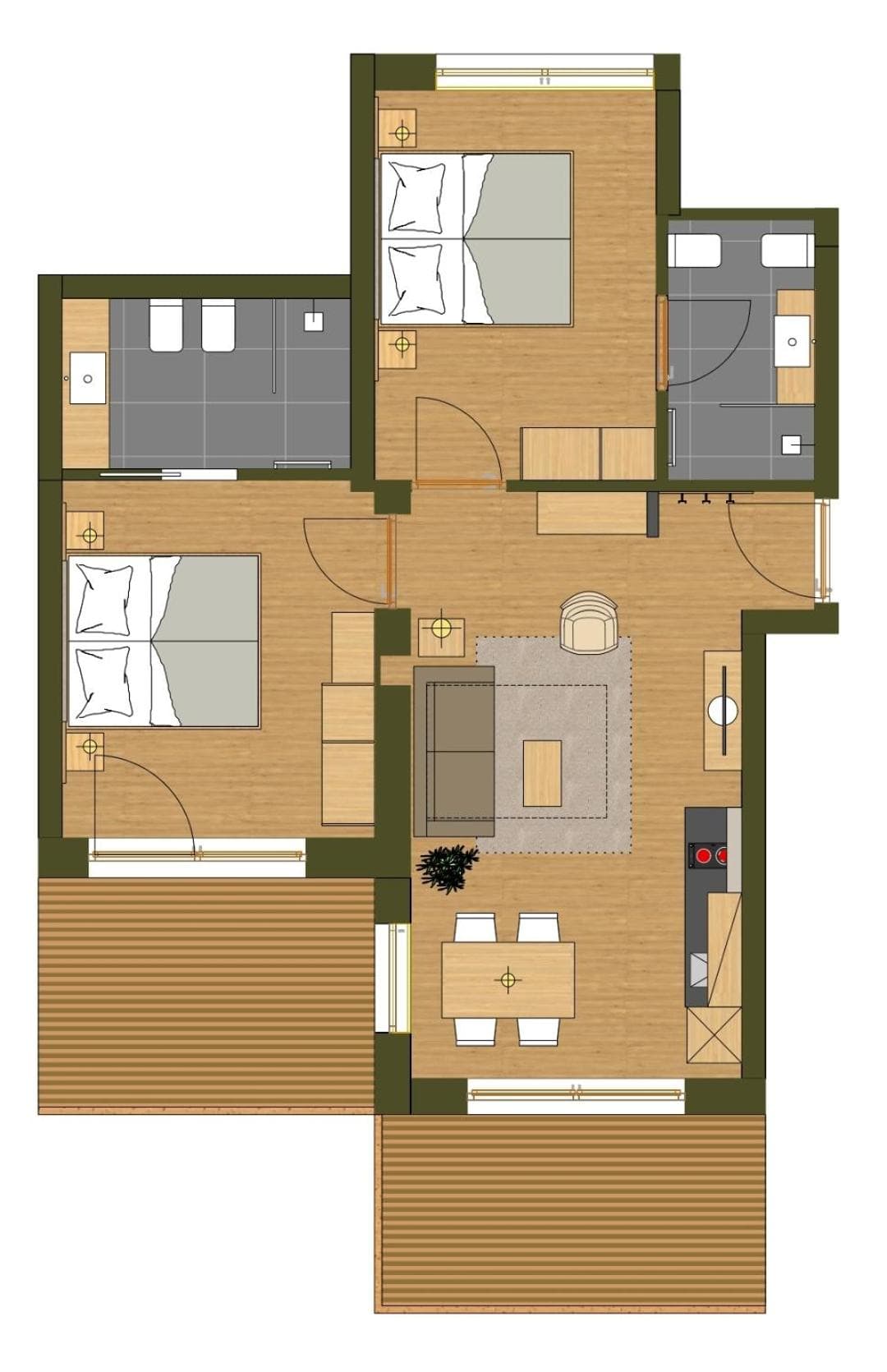 Oberzerod Apartments