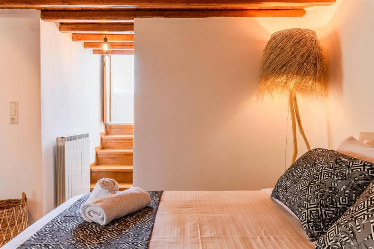 Floral Villa with marvelous view to Mykonos town