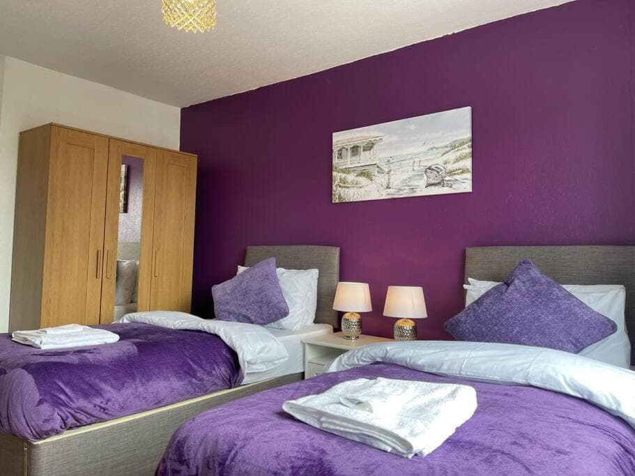 Musselburgh Homely Apartment (Sleeps 6)