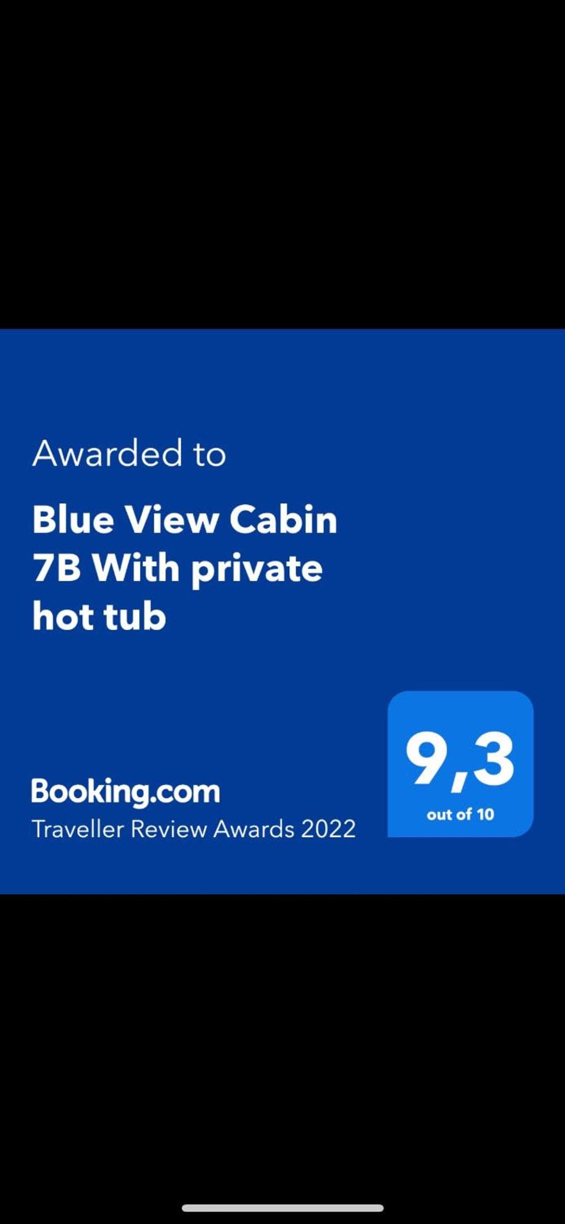 Blue View Cabin 7B With private hot tub