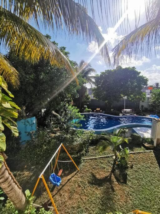 Bonito departamento con alberca en Cancún