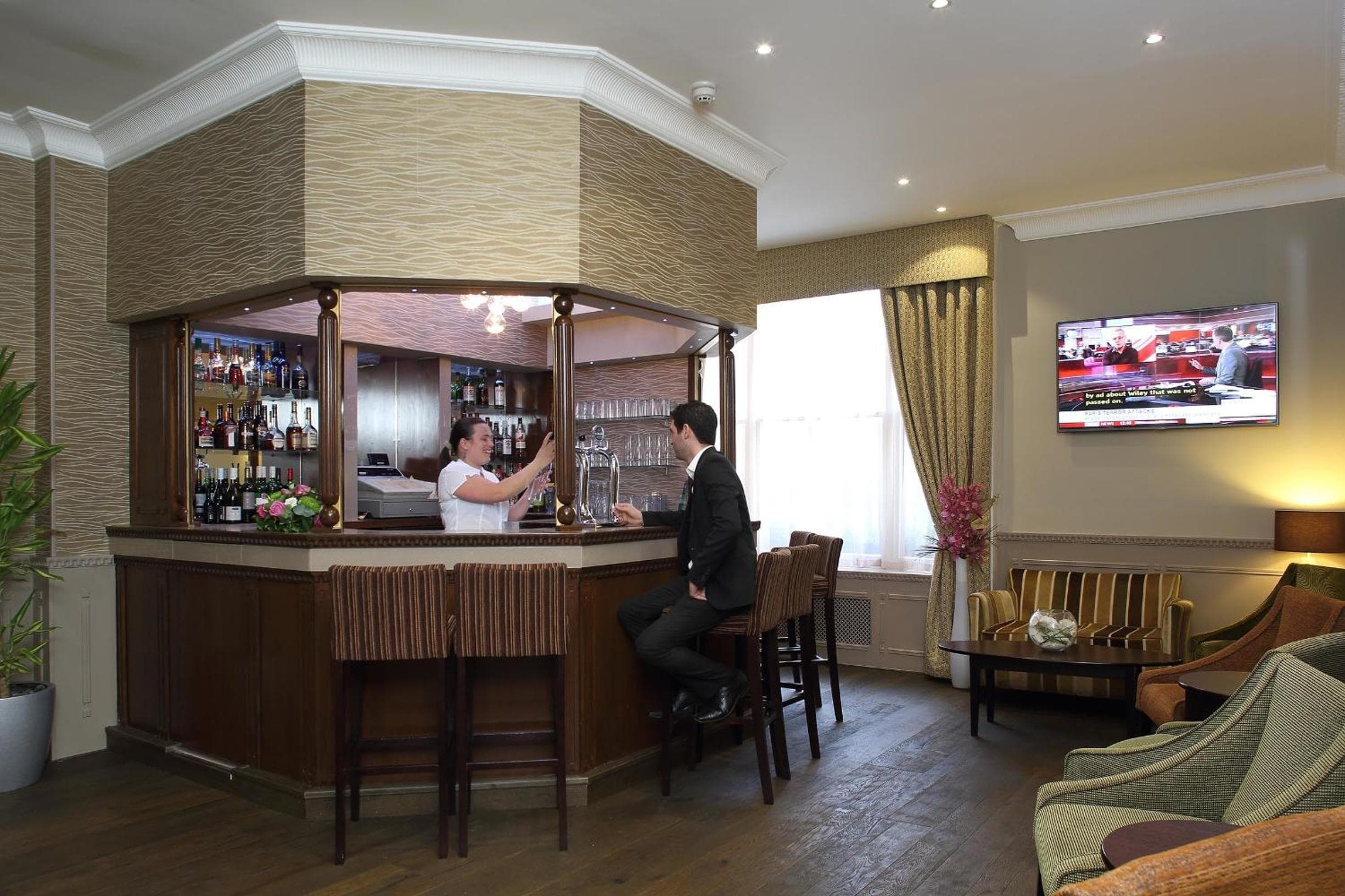 hotel reception