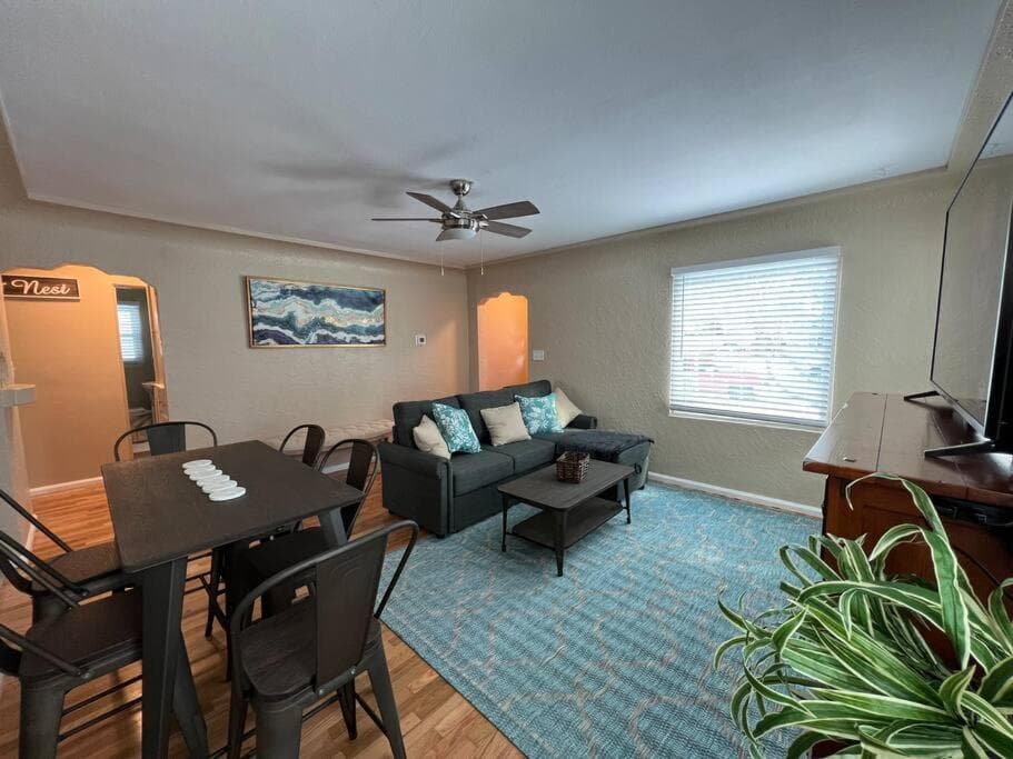 Snug, neighborly home perfect for your small group