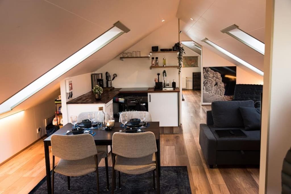 Central Penthouse Loft - Ocean view & 6 skylight